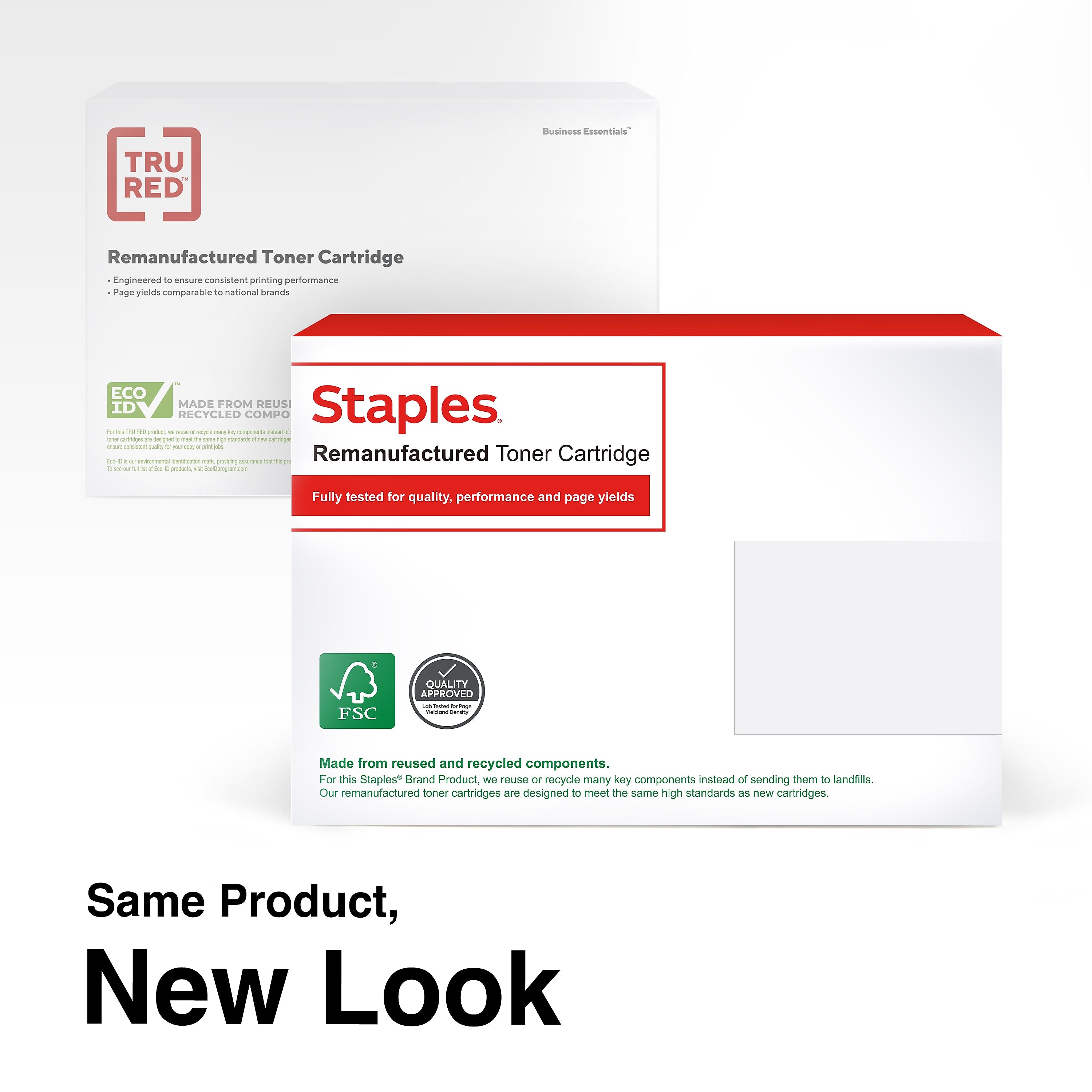 Staples Remanufactured Black Extended Yield Toner Cartridge Replacement for HP 90A