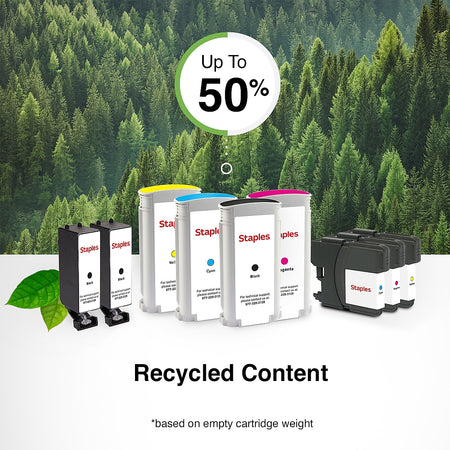 Staples Remanufactured Black High Yield Ink Cartridge Replacement for Canon PG-245 XL