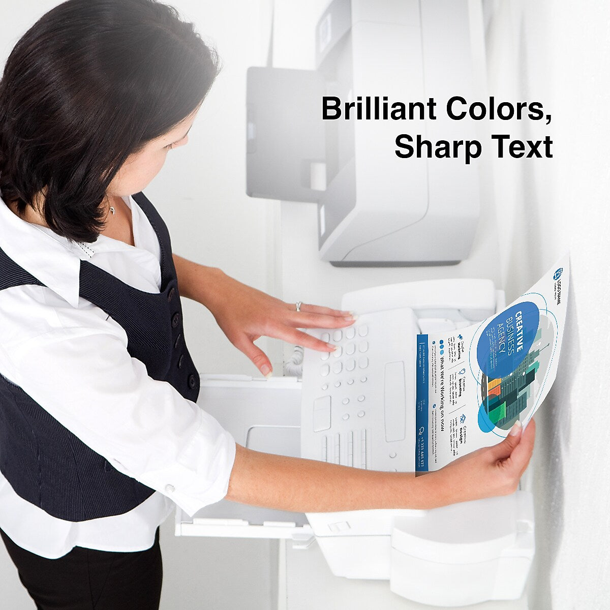 Staples Remanufactured Cyan High Yield Toner Cartridge Replacement for Brother