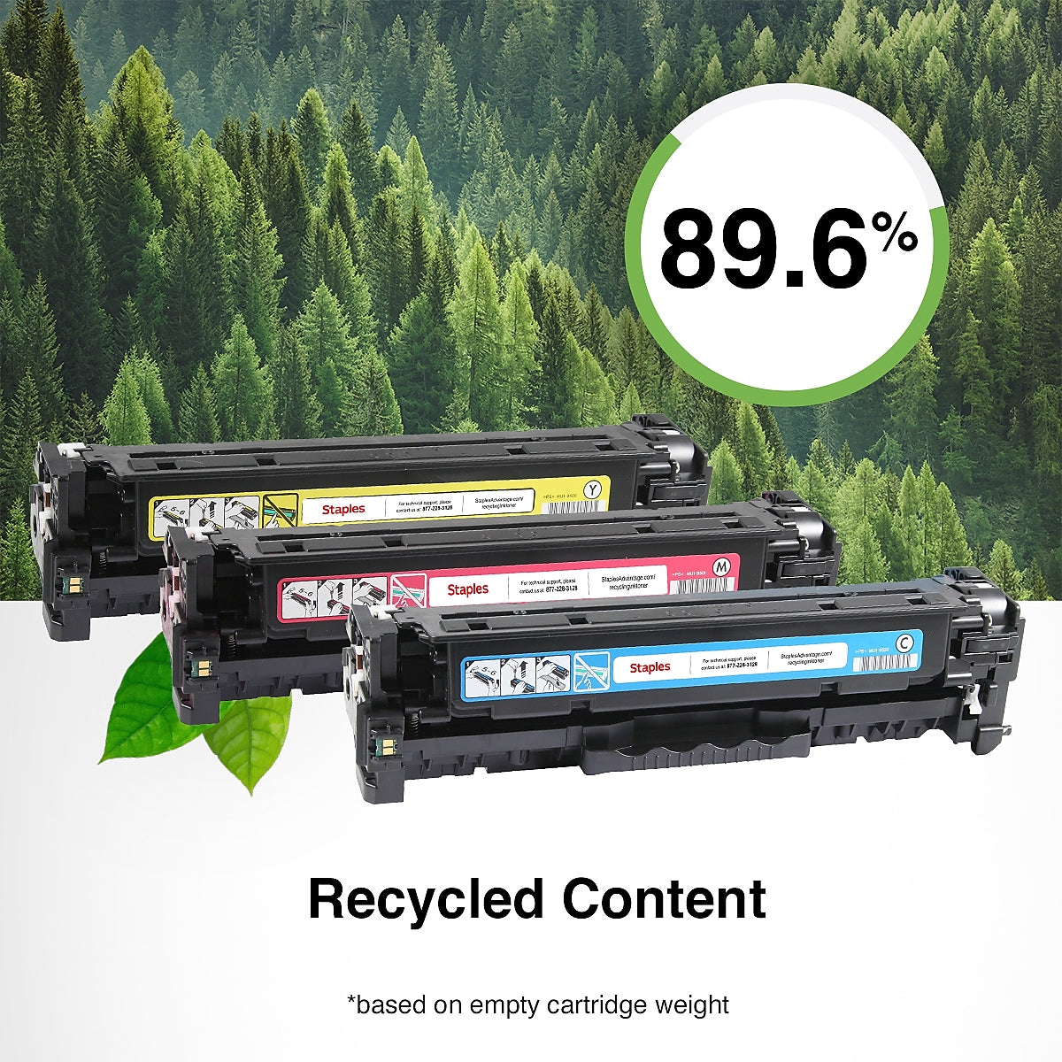 Staples Remanufactured Yellow Standard Yield Toner Cartridge Replacement for Dell