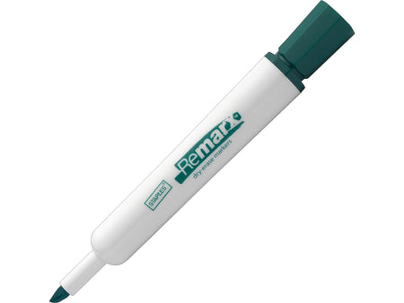 Staples Remarx Dry Erase Markers, Broad Point, Green, 12/Pack