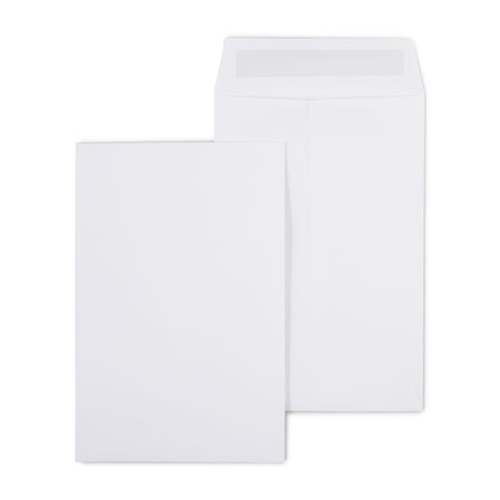 Staples Self Seal #1 Catalog Envelopes, 6"L x 9"H, White, 100/Box