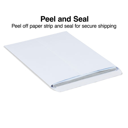 Staples Self Seal Catalog Envelopes, 10"L x 13"H, White, 100/Box