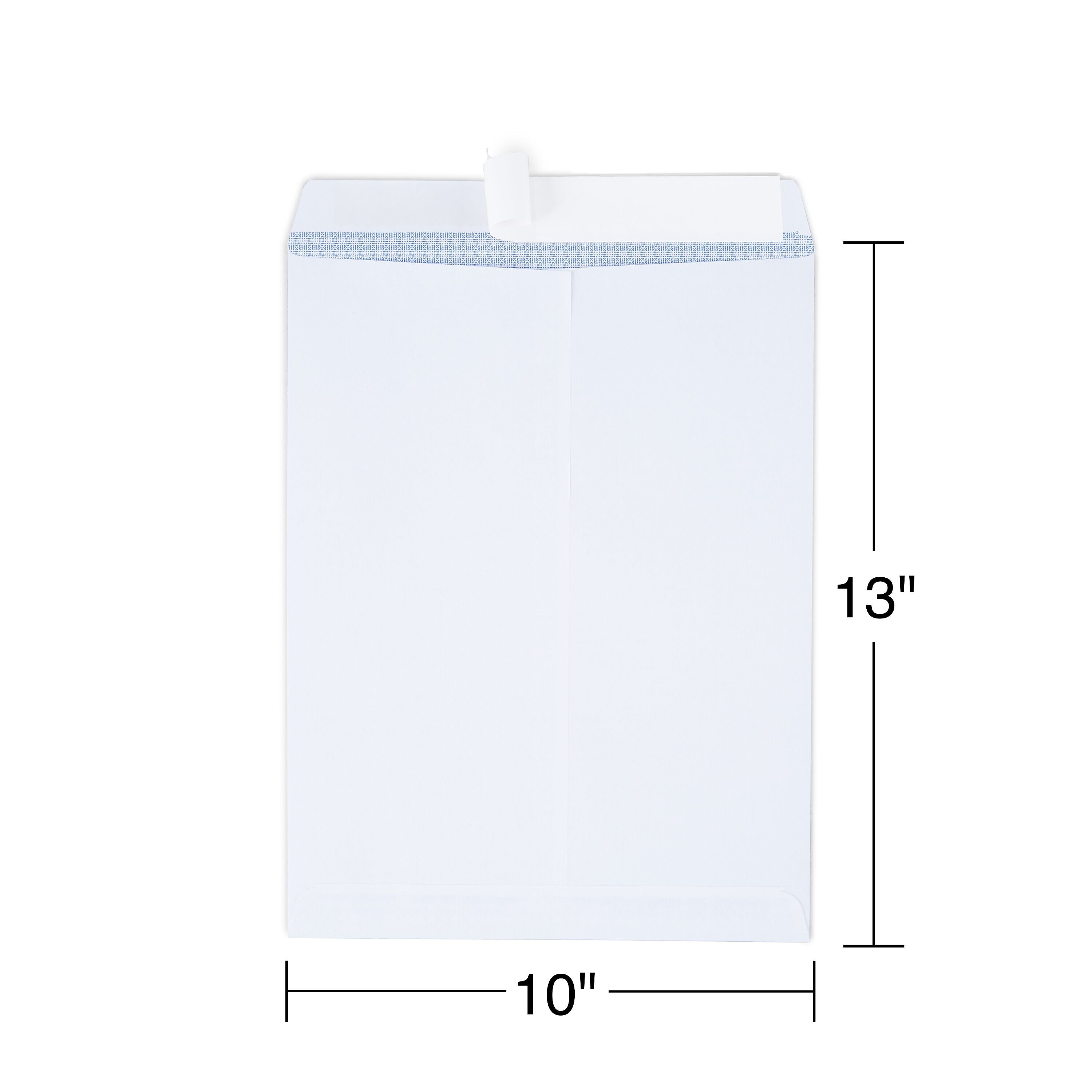 Staples Self Seal Catalog Envelopes, 10