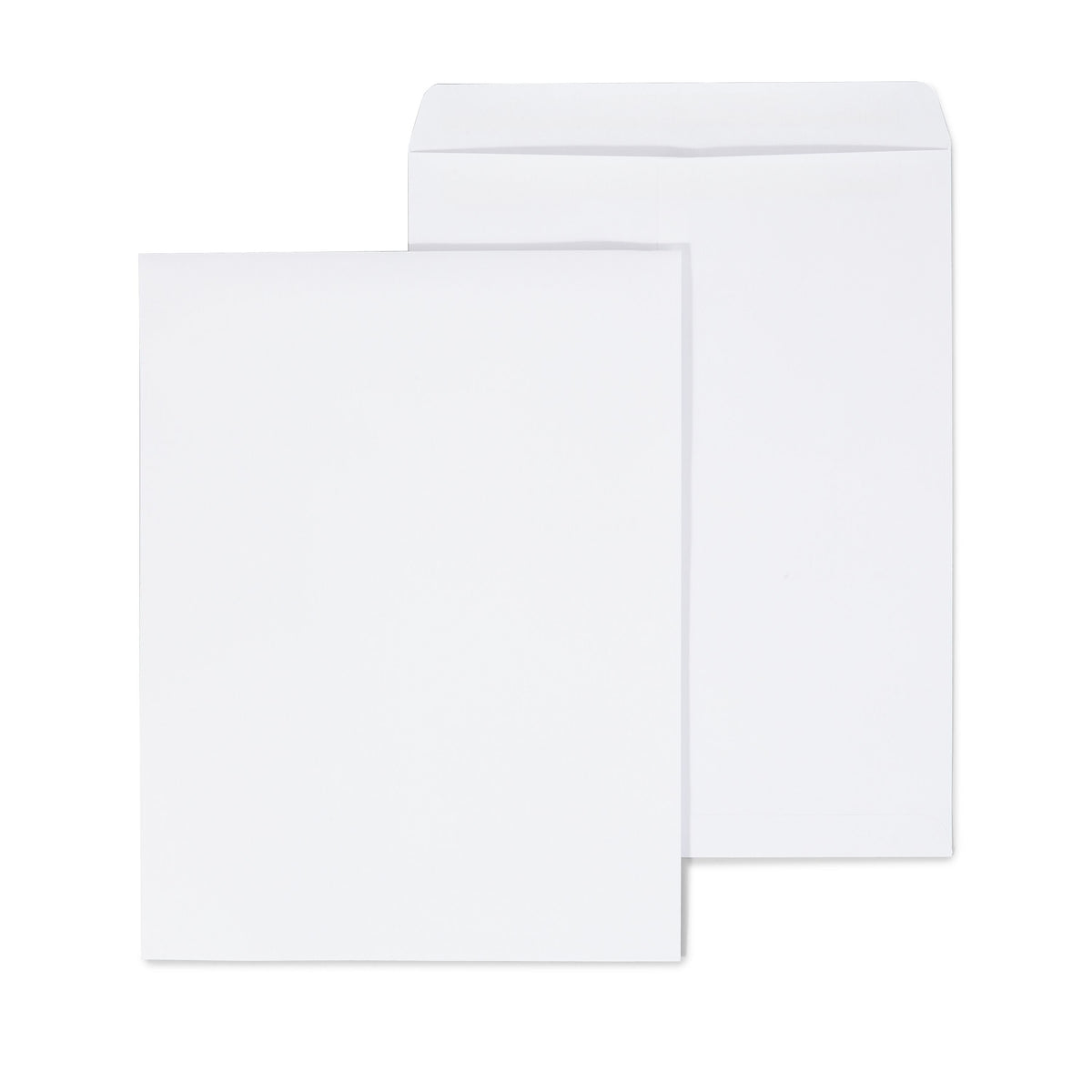 Staples Self Seal Catalog Envelopes, 12" x 15.5", White, 100/Box