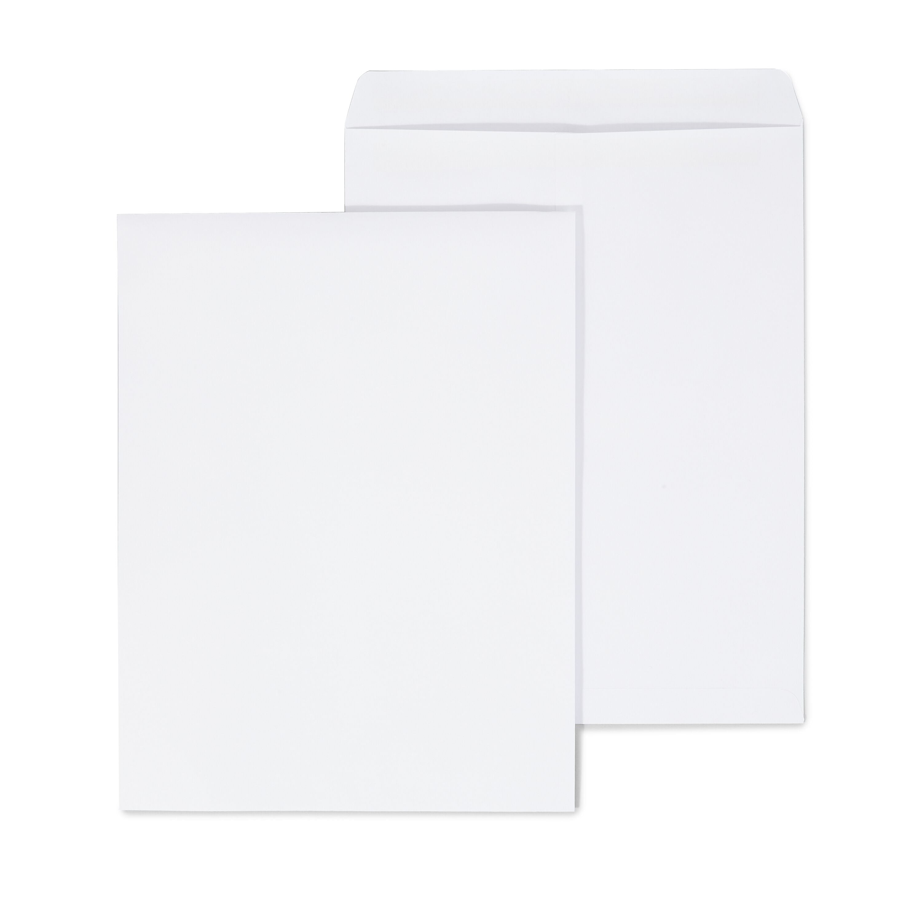 Staples Self Seal Catalog Envelopes, 12" x 15.5", White, 100/Box