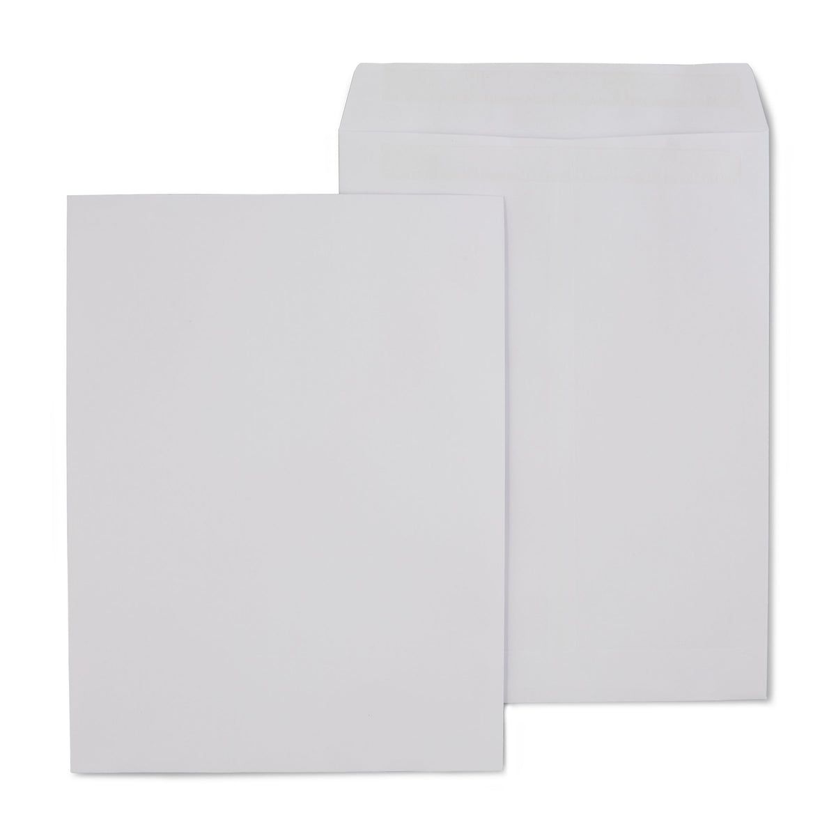 Staples Self Seal Catalog Envelopes, 9"L x 12"H, White, 100/Box