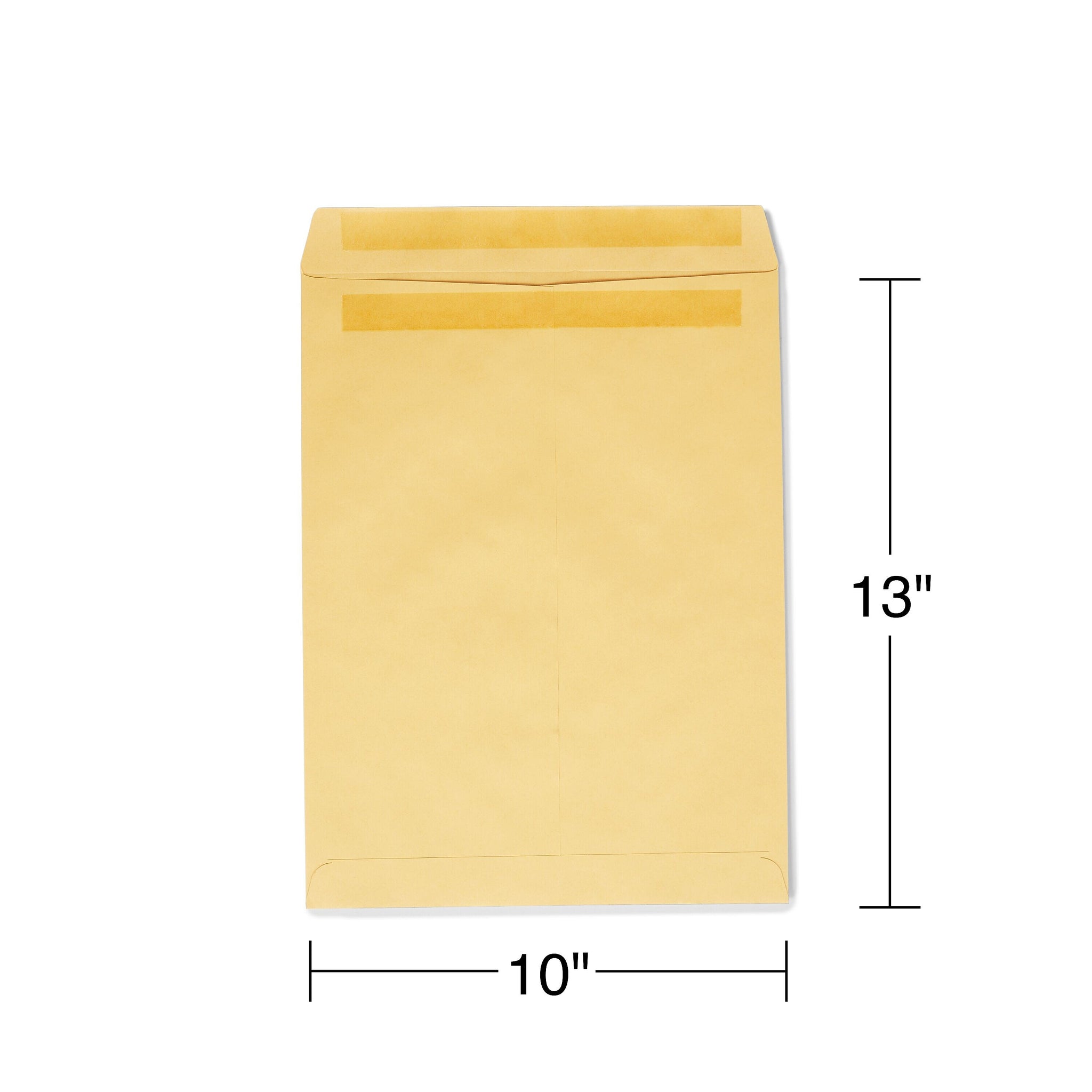 Staples Self Seal Kraft Catalog Envelopes, 10