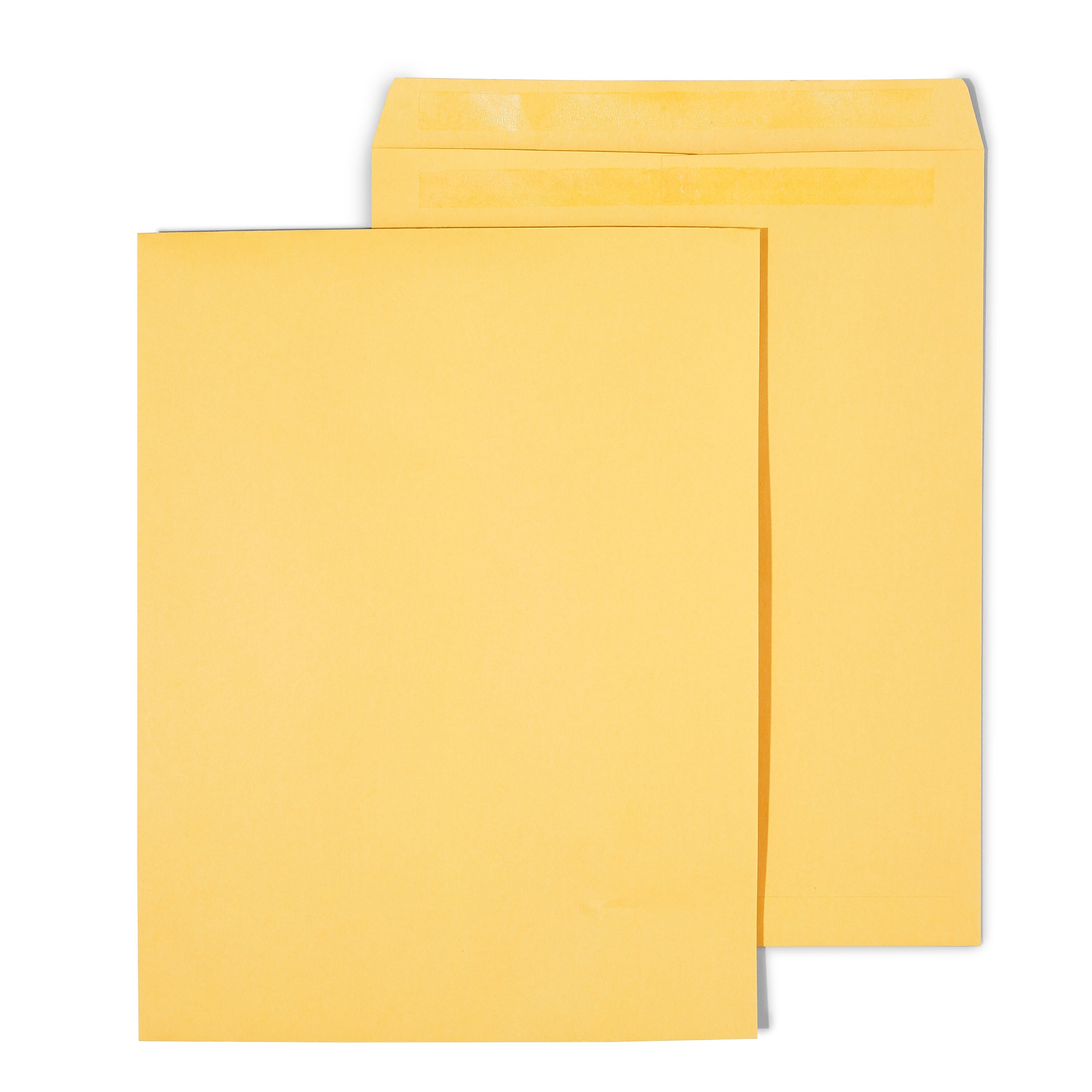 Staples Self Seal Kraft Catalog Envelopes, 12