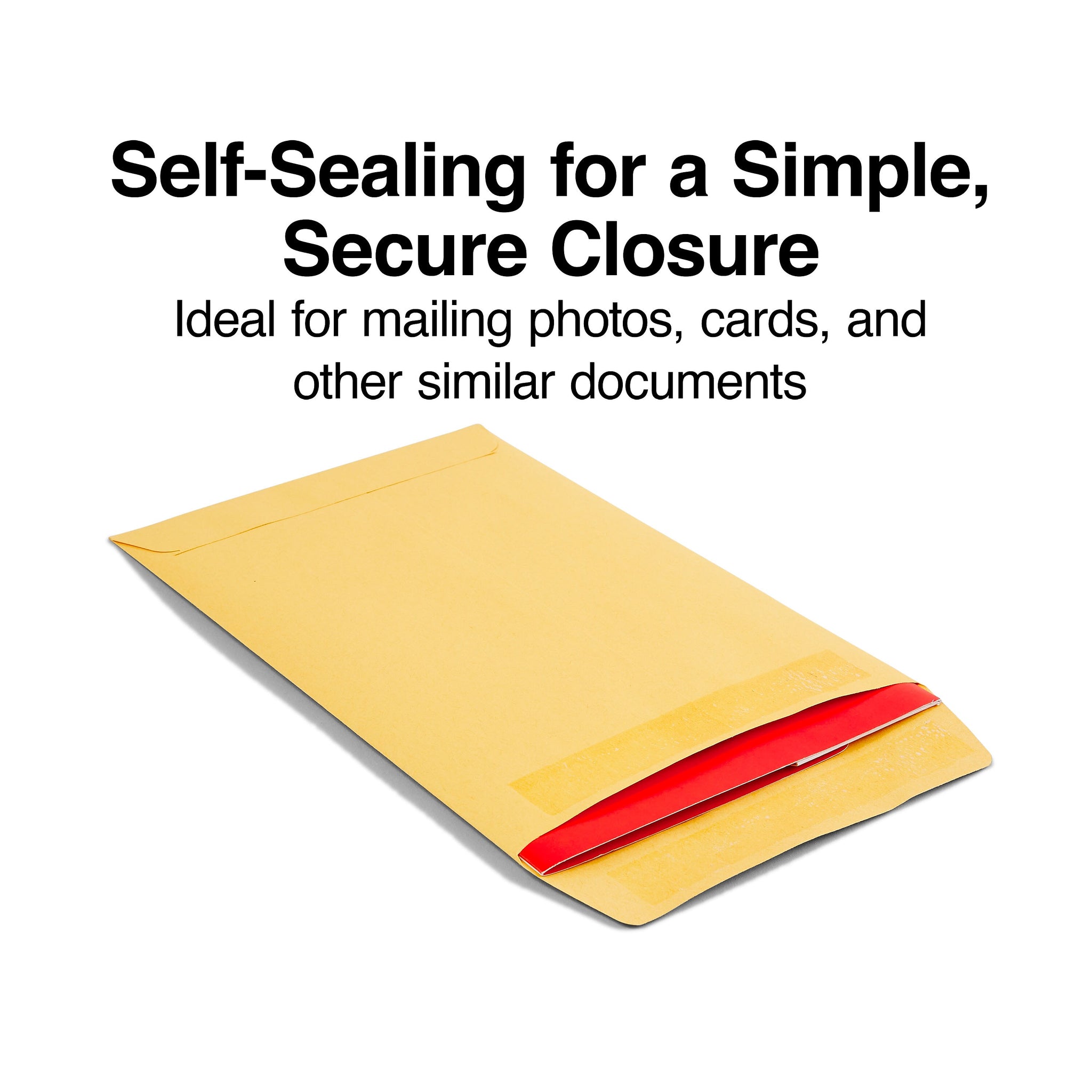 Staples Self Seal Kraft Catalog Envelopes, 6