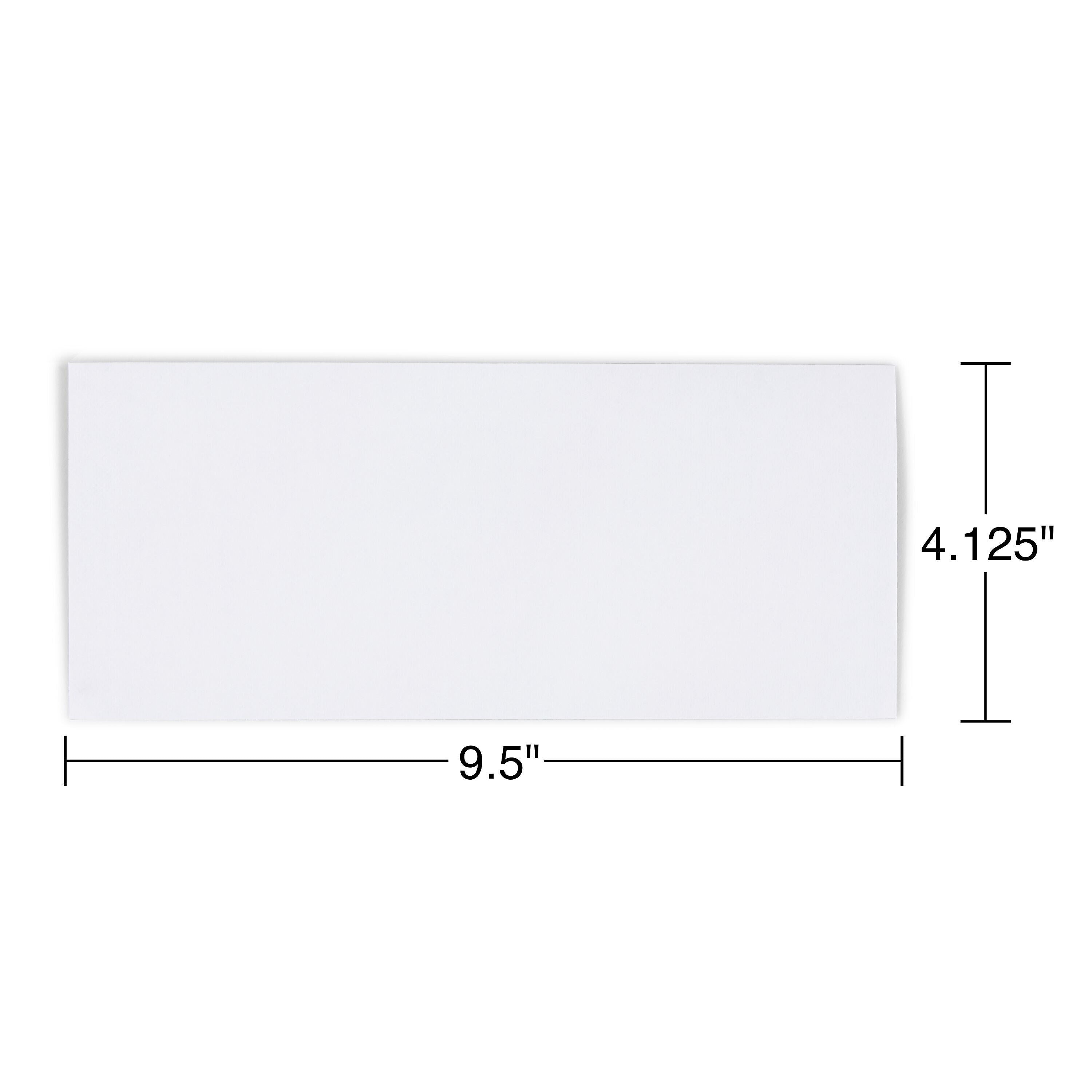 Staples Self Seal Security Tinted #10 Business Envelopes, 4 1/8