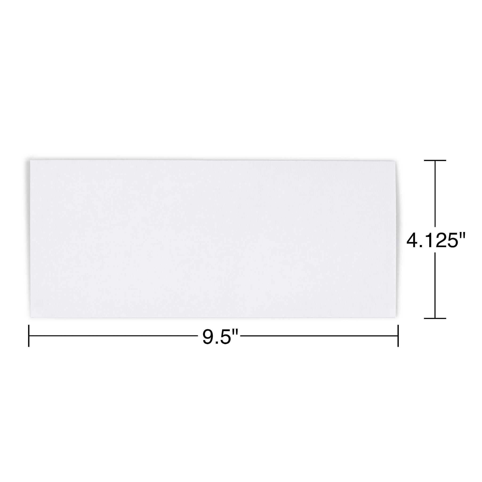 Staples Self Seal Security Tinted #10 Business Envelopes, 4 1/8