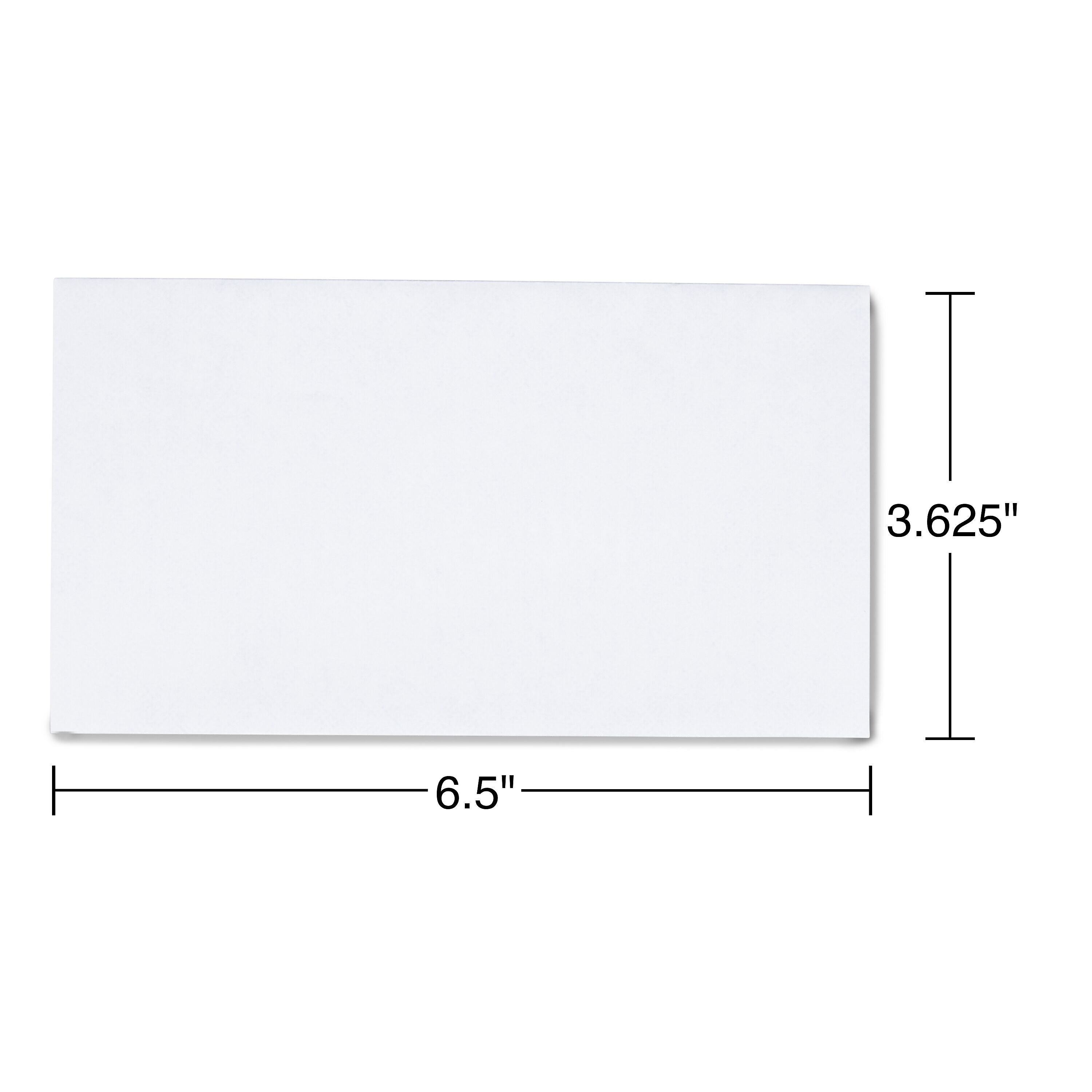 Staples Self Seal Security Tinted #6 3/4 Business Envelopes, 3 5/8
