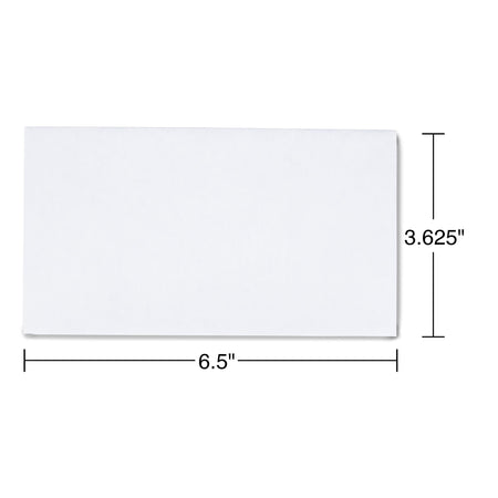 Staples Self Seal Security Tinted #6 3/4 Business Envelopes, 3 5/8" x 6 1/2", White, 50/Box