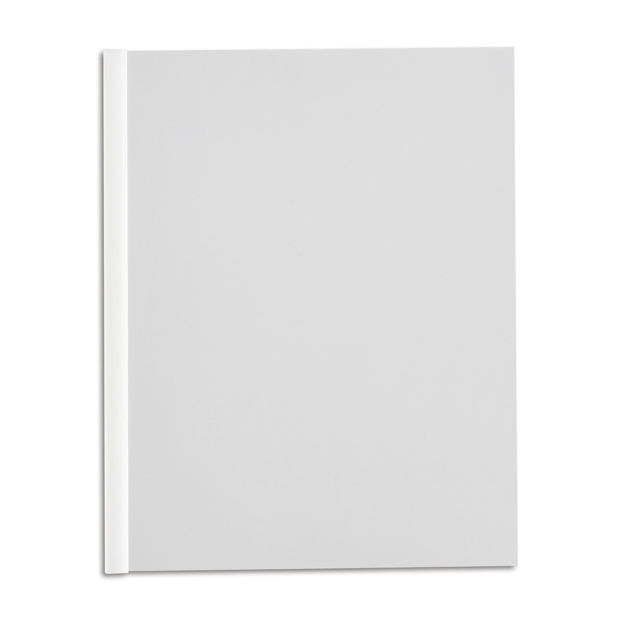 Staples Slide Locking Report Cover, Letter Size, Clear, 50/Box