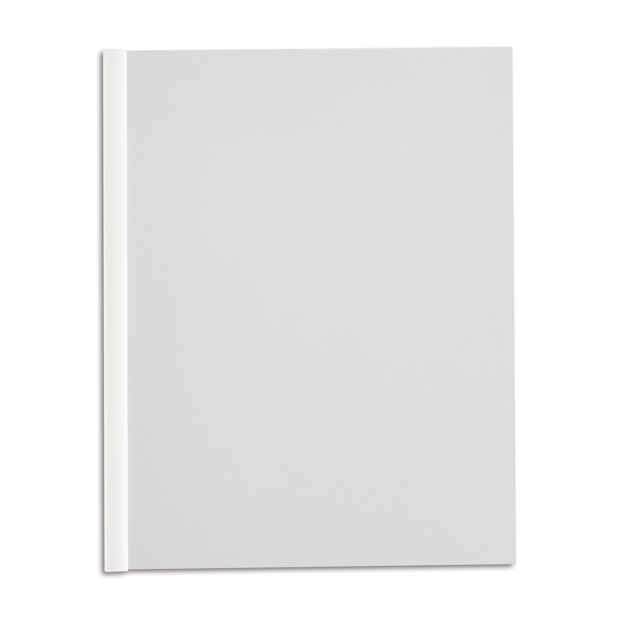 Staples Slide Locking Report Cover, Letter Size, Clear, 50/Box