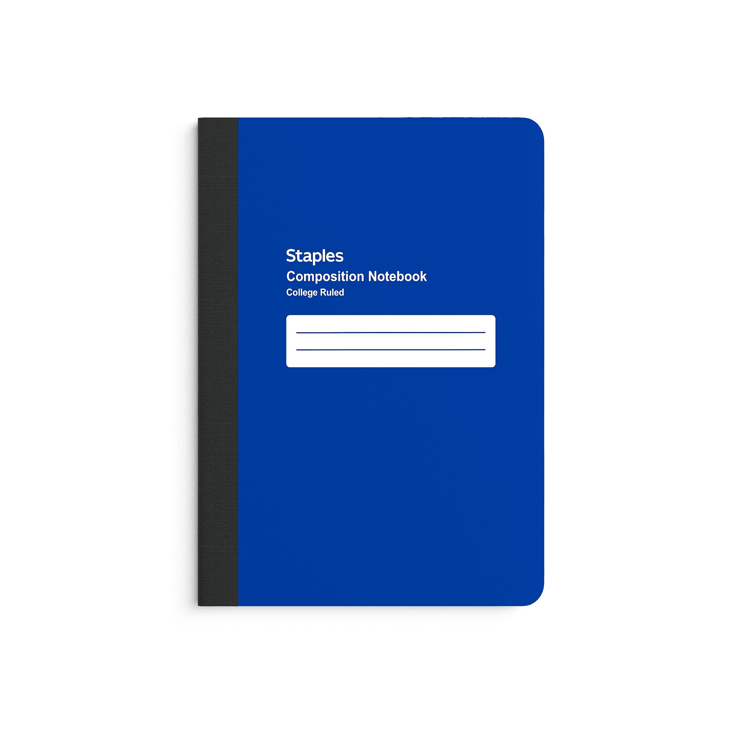 Staples Small Composition Notebook, 5