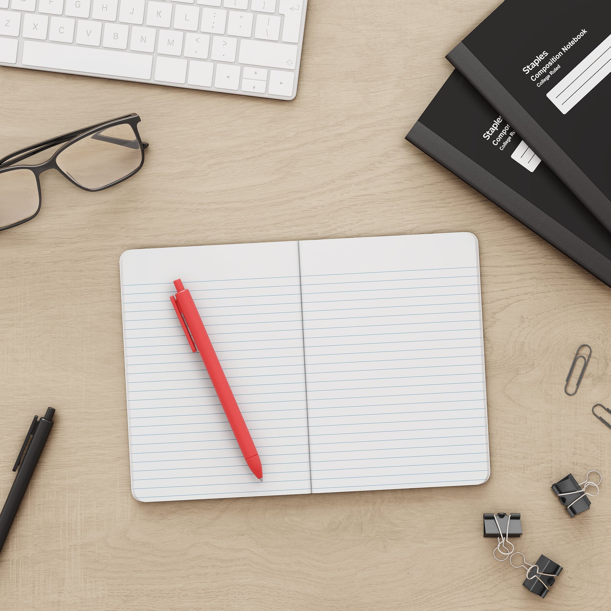 Staples Small Composition Notebook, 5