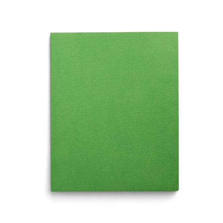 Staples Smooth 2-Pocket Paper Folder, Green, 25/Box