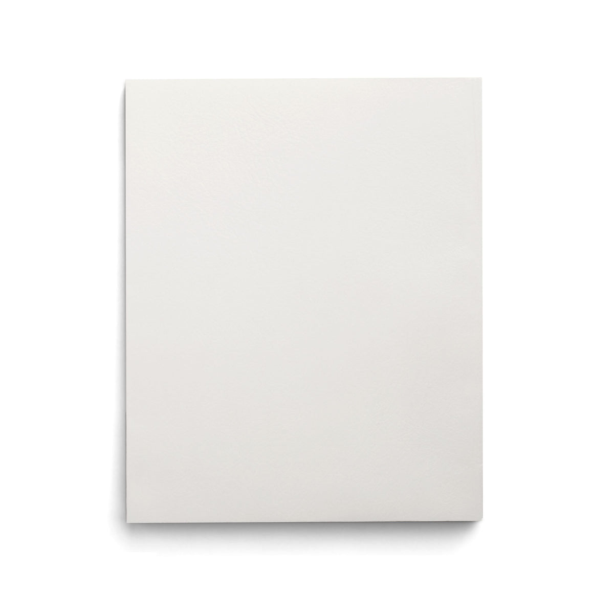 Staples Smooth 2-Pocket Paper Folder, White, 25/Box