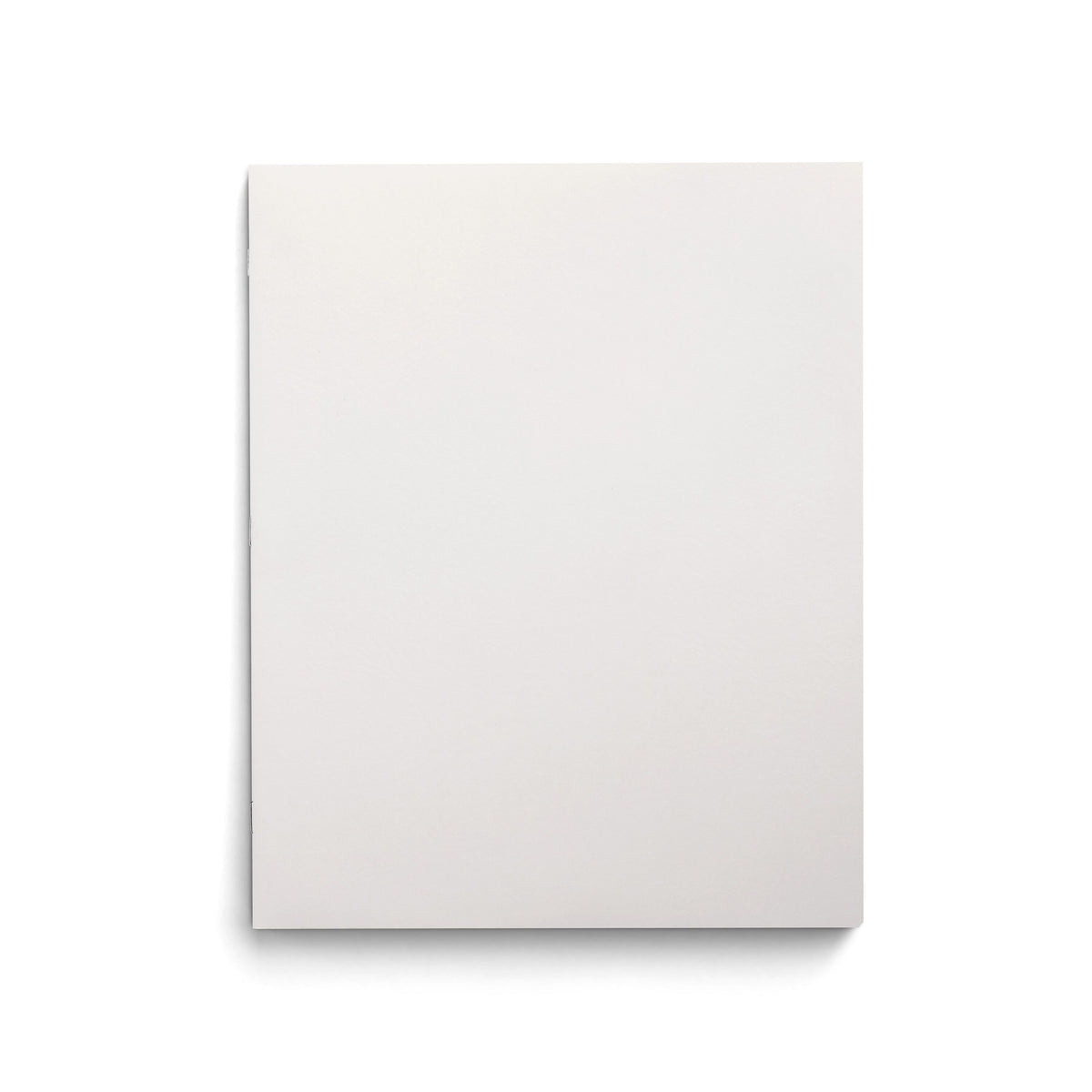 Staples Smooth 2-Pocket Paper Folder with Fasteners, White, 25/Box