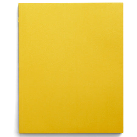 Staples Smooth 2-Pocket Paper Folder, Yellow, 25/Box