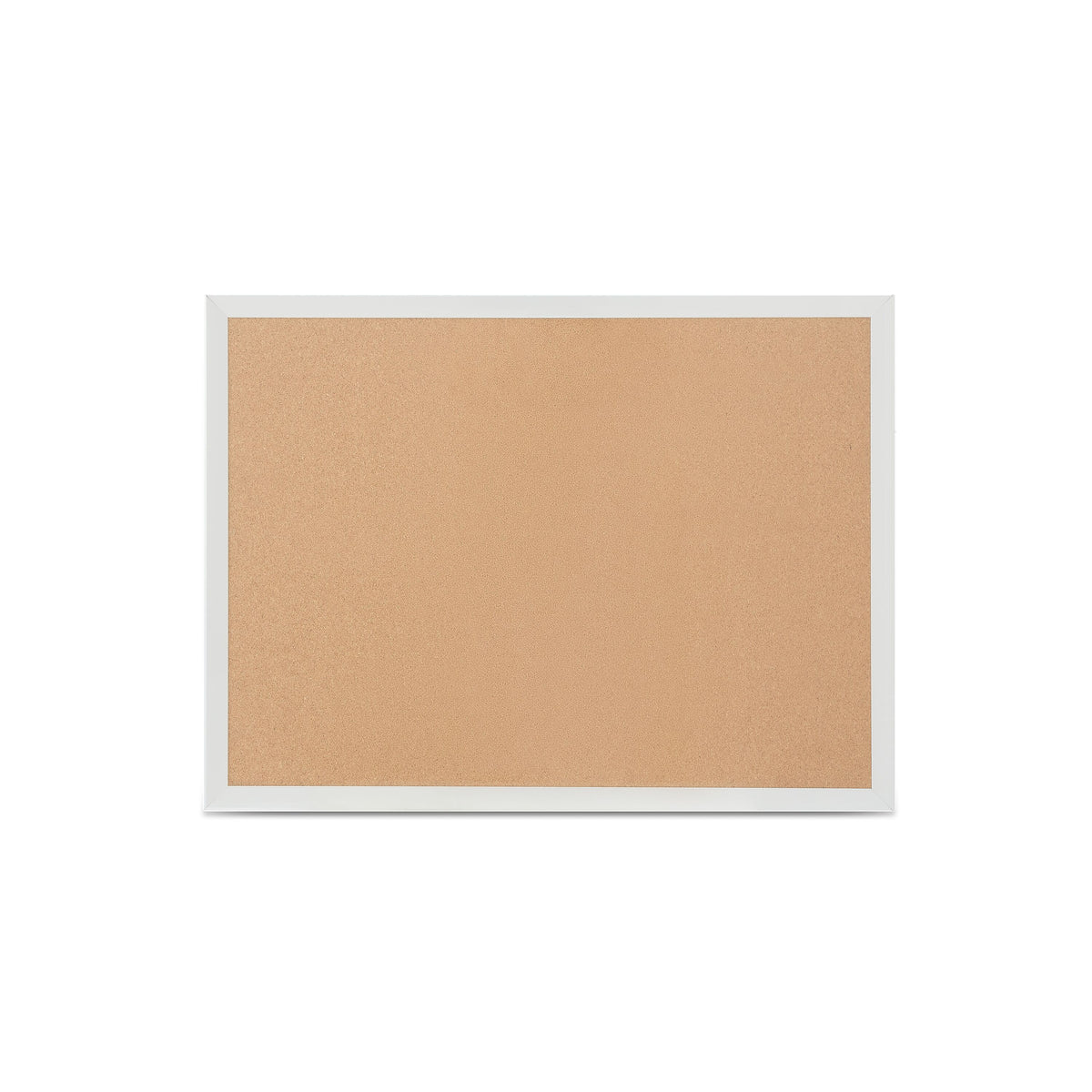 Staples Standard Durable Cork Bulletin Board, Aluminum Frame, 2'W x 1.5'H