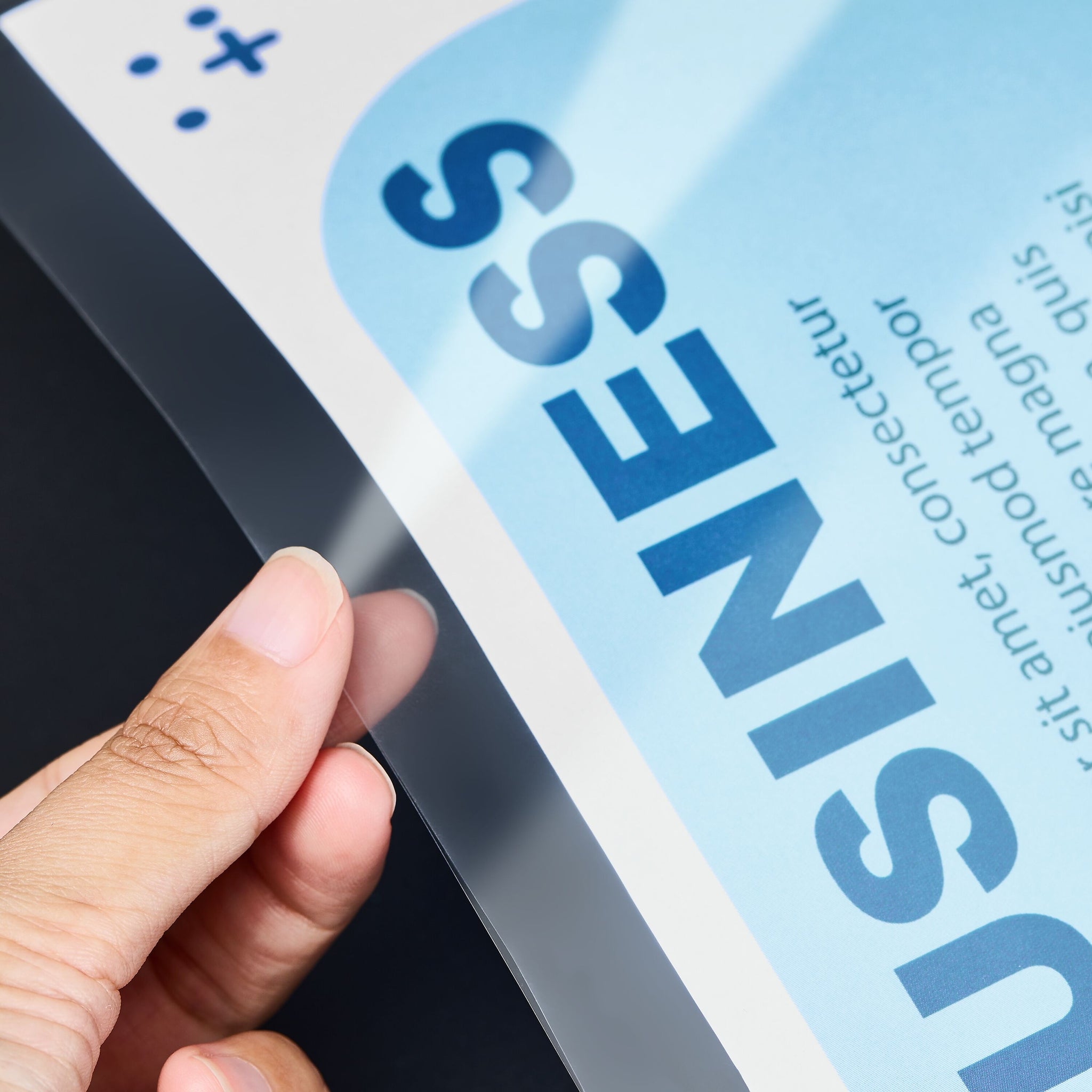 Staples Standard Weight Sheet Protector, 8.5