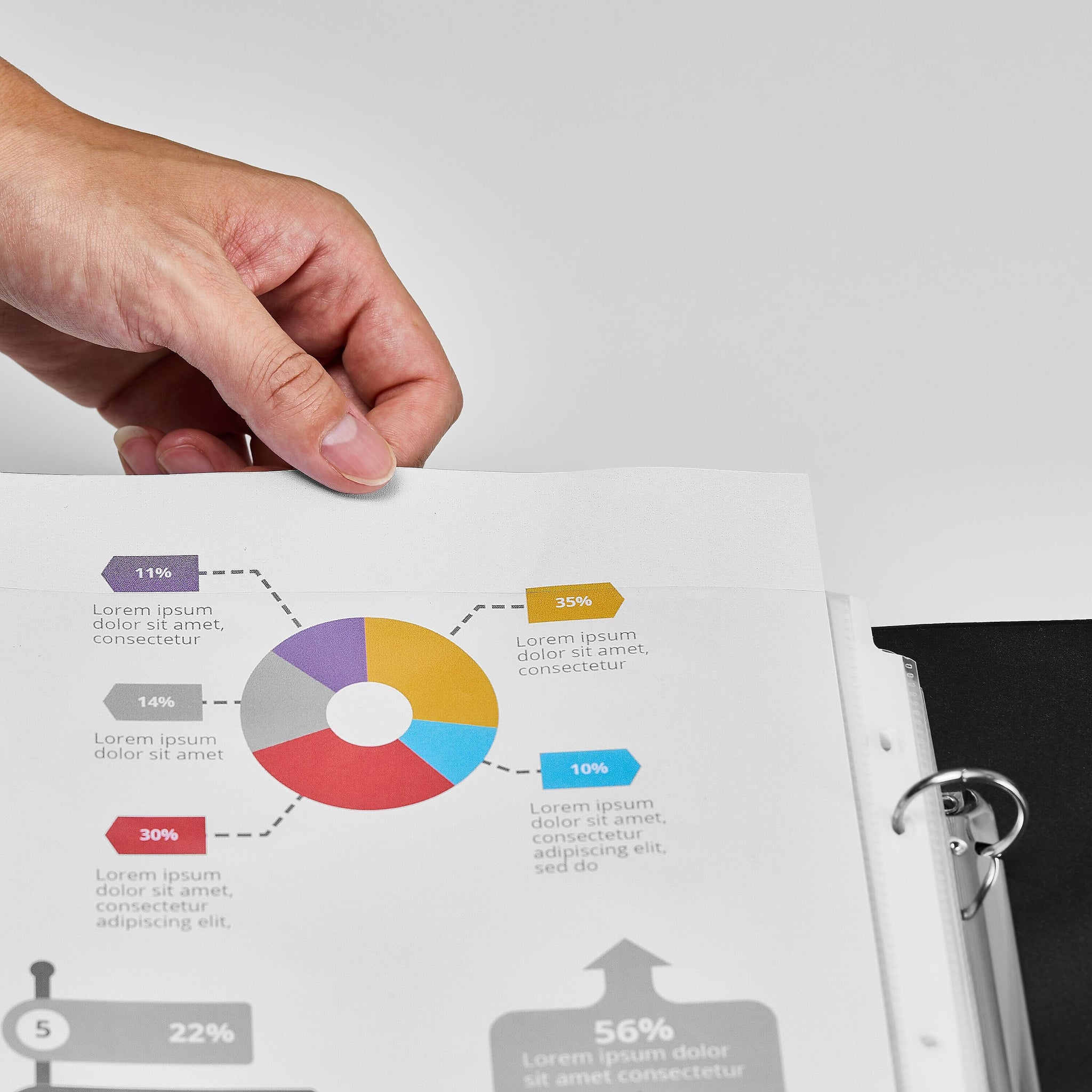 Staples Standard Weight Sheet Protector, 8.5