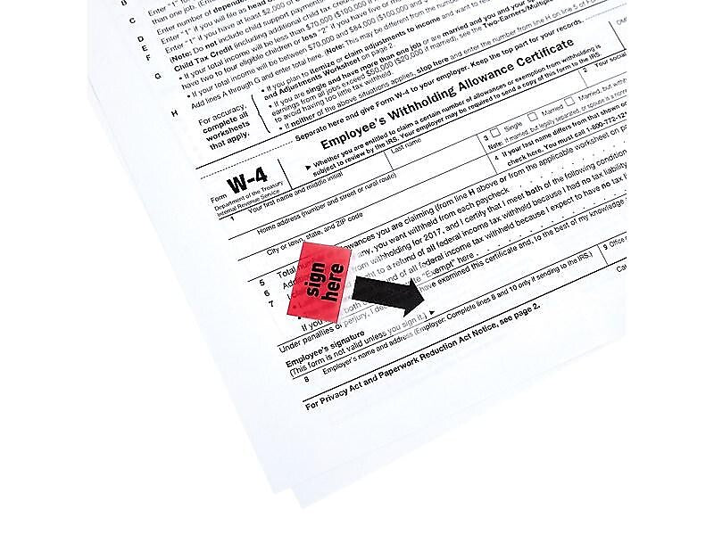 Staples Stickies Sign Message Flags, Red, 1