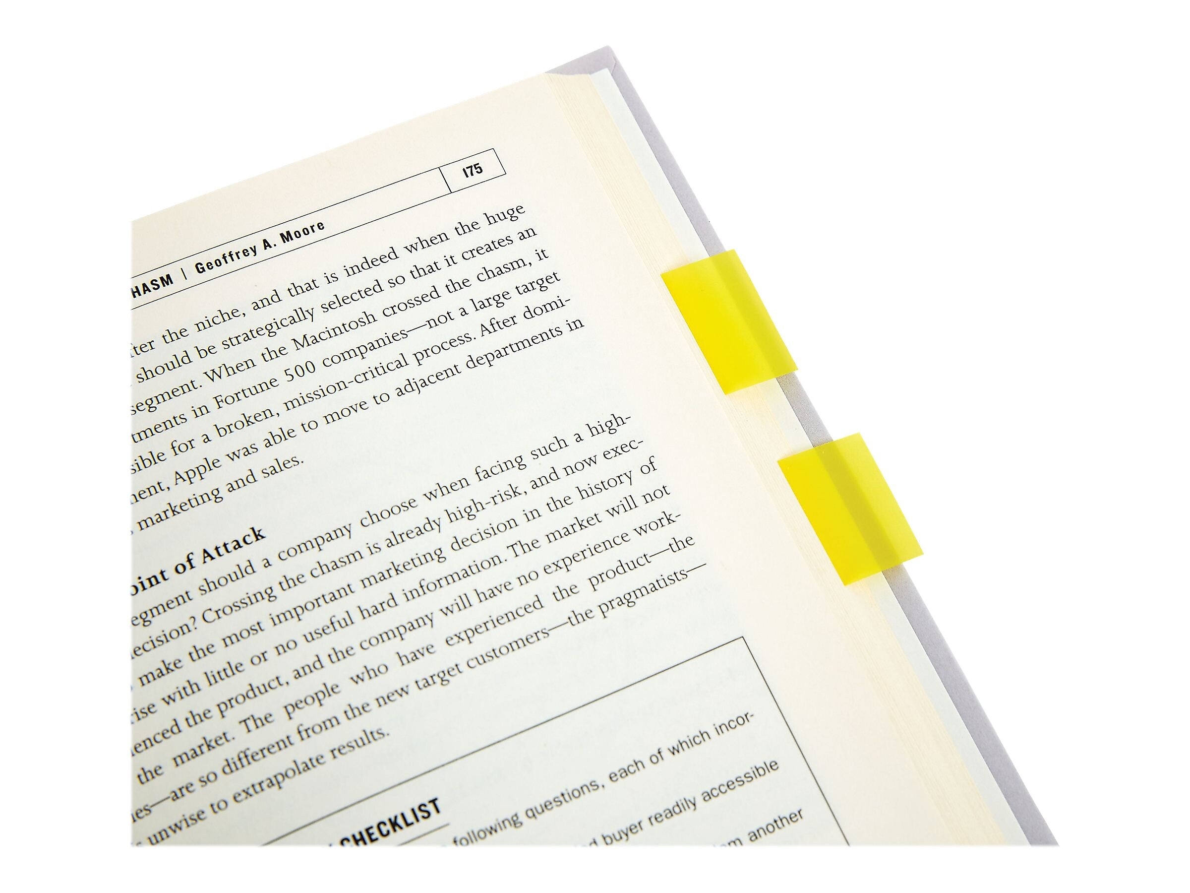 Staples Sunshine Collection Page Flags with Pop-Up Dispenser, 1