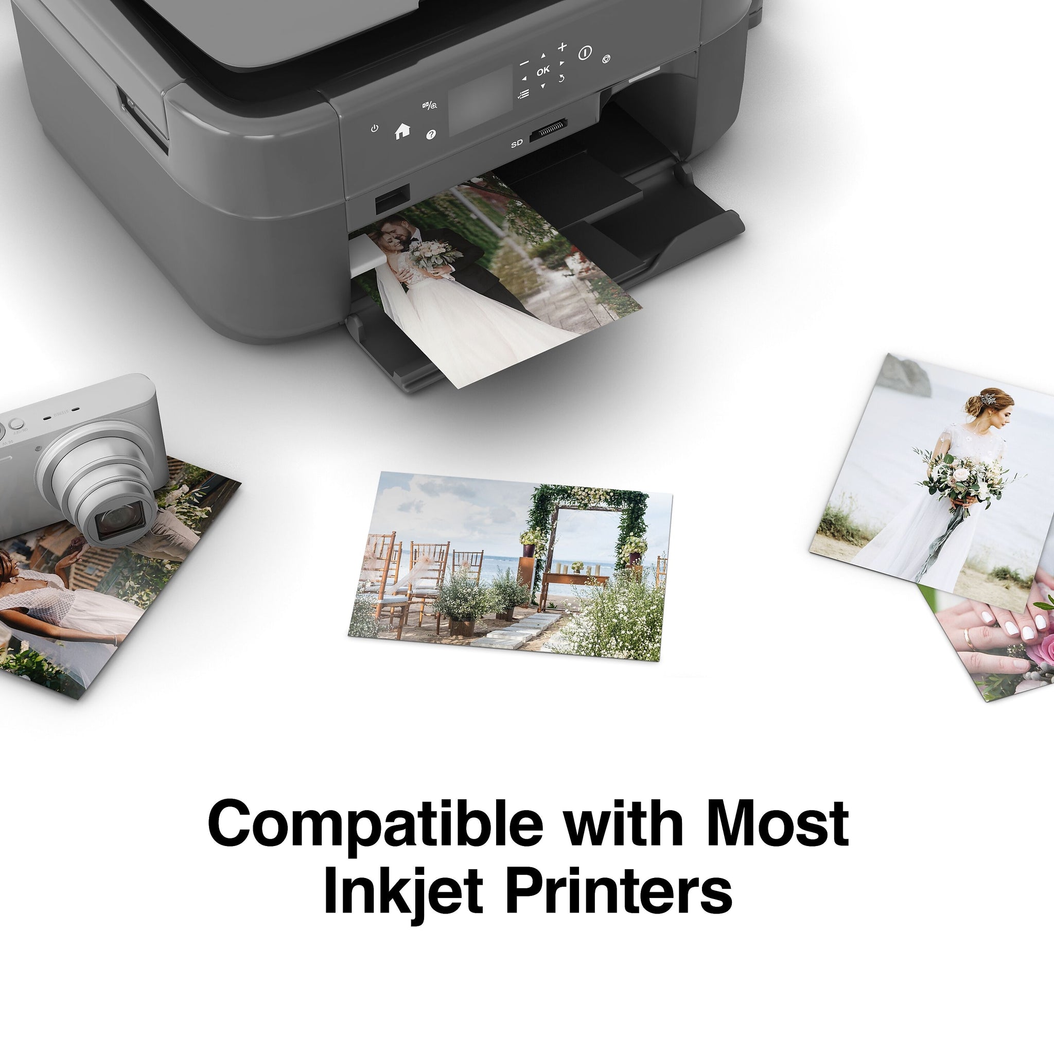 Staples Supreme Satin Photo Paper, 8.5