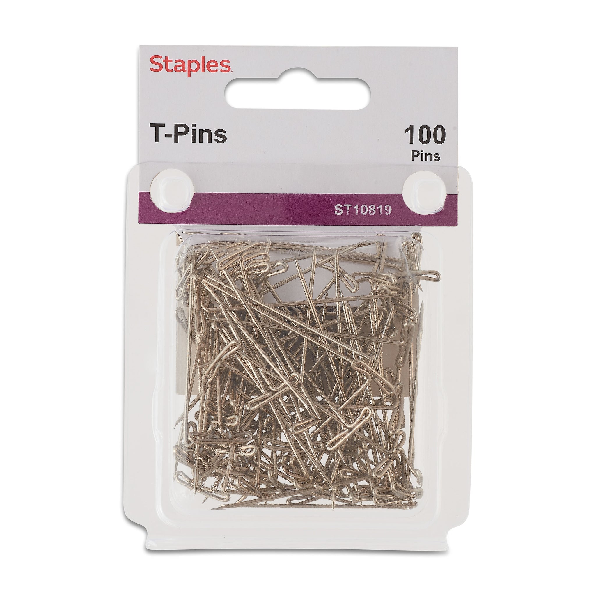 Staples T Pins, 1.5