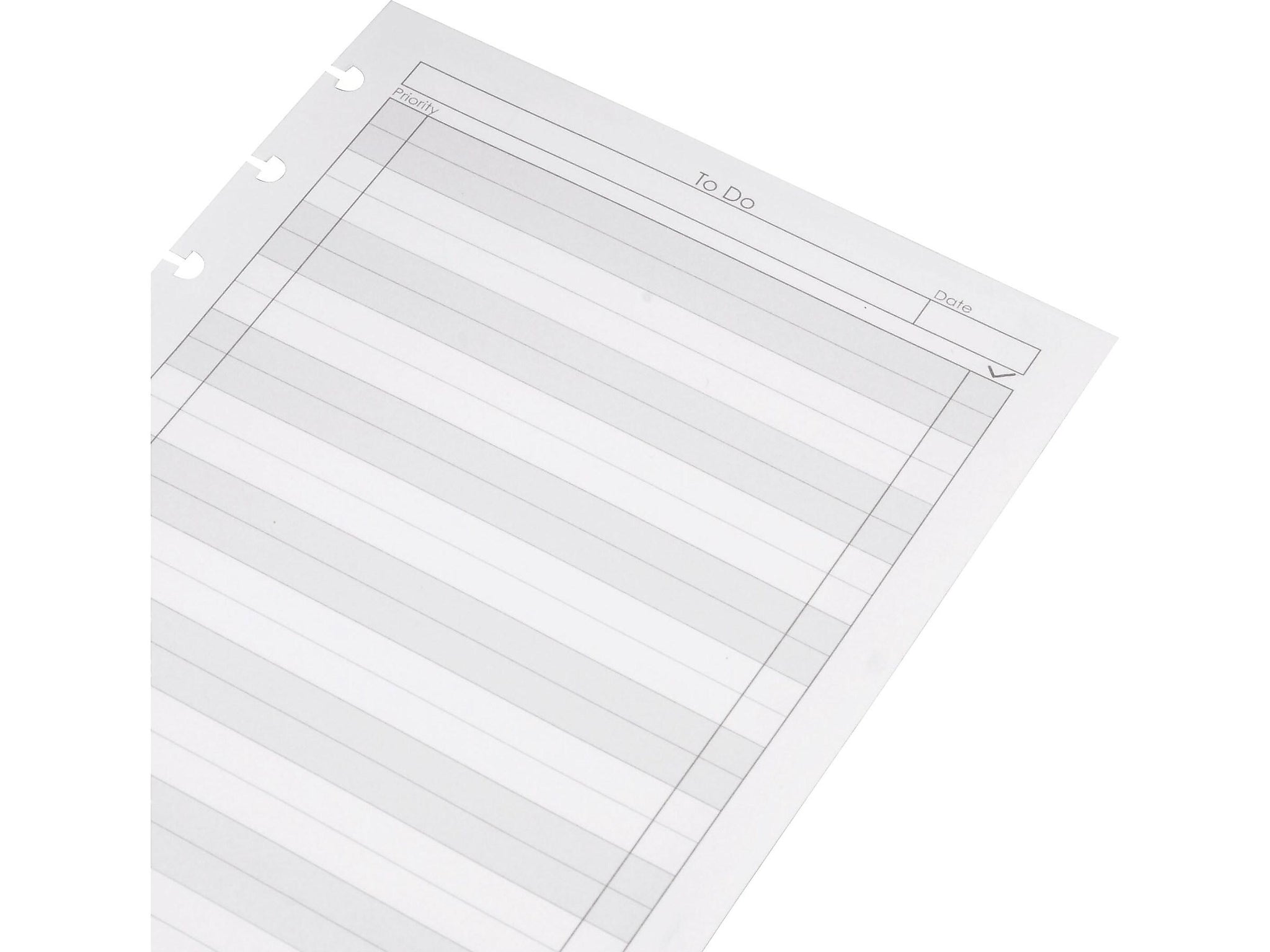 Staples To-Do Arc Notebook System Refill Paper, 5.5