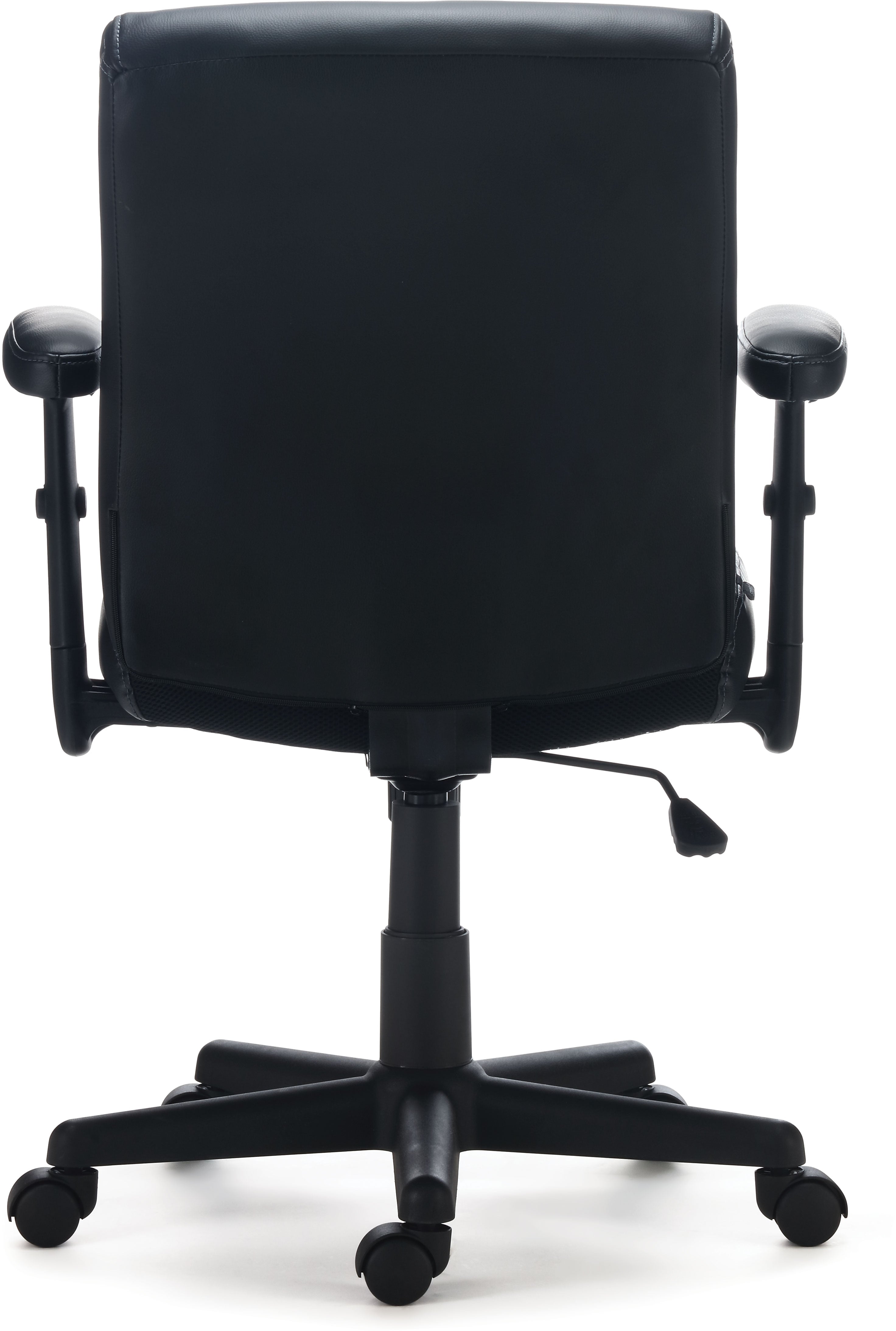 Staples Traymore Ergonomic Faux Leather Swivel Computer and Desk Chair, Black