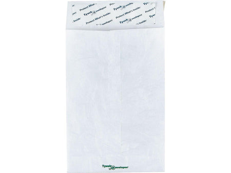 Staples Tyvek EasyClose Catalog Envelopes, 6"L x 9"H, White, 100/Box