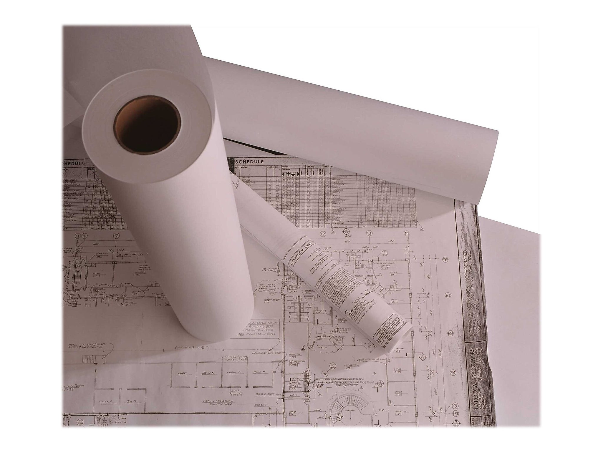 Staples Wide Format Engineering Paper, Matte, 24