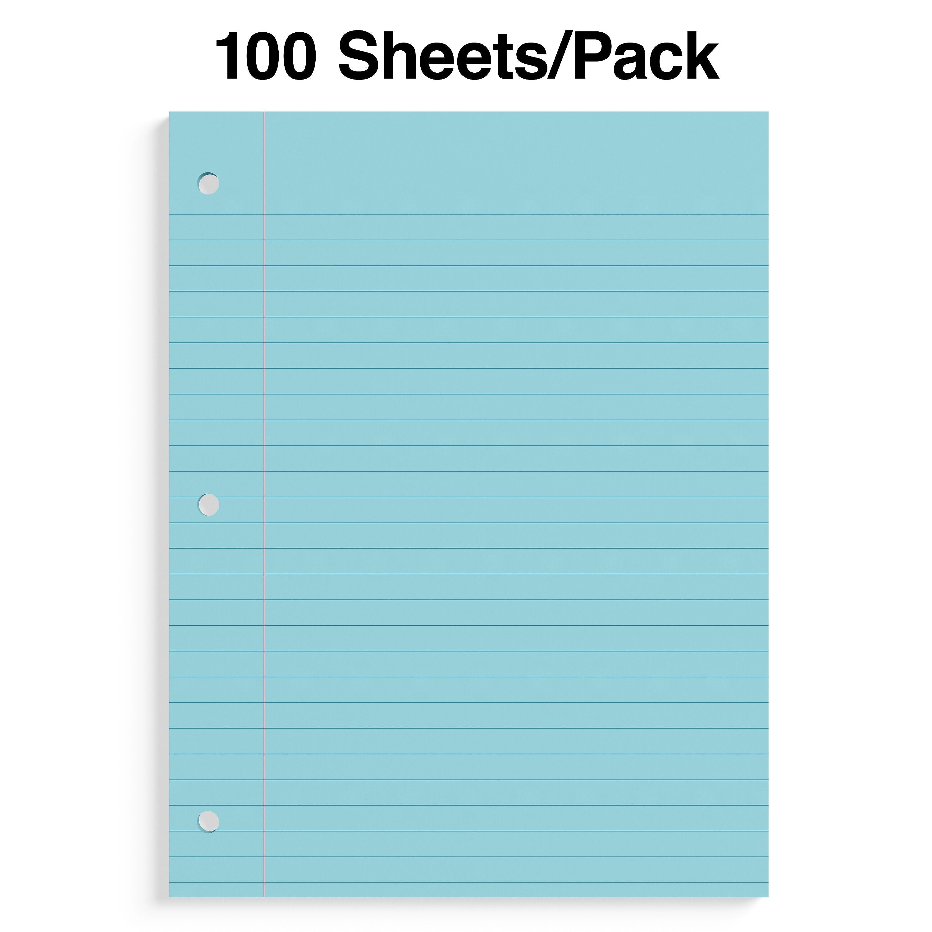 Staples Wide Ruled Filler Paper, 8