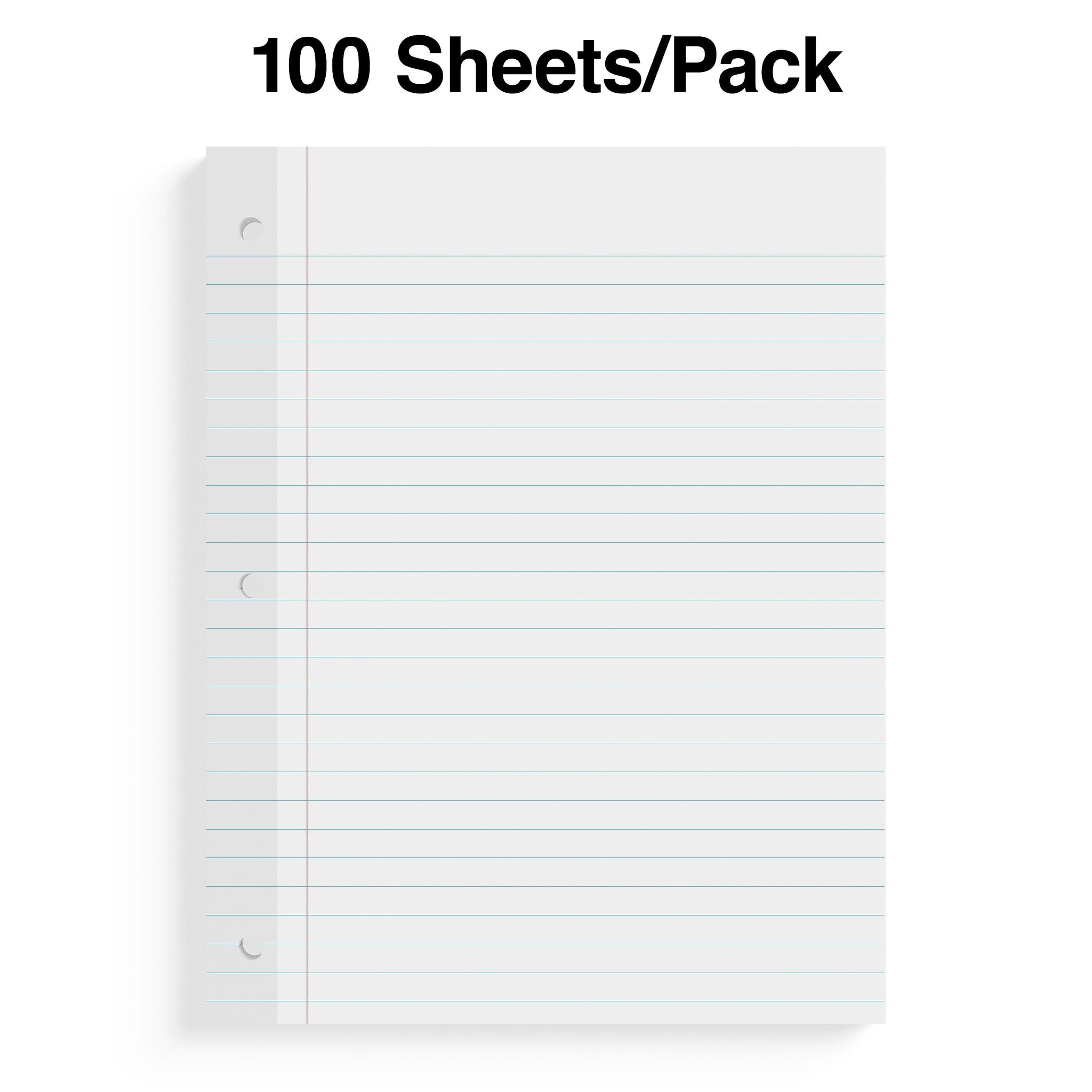 Staples Wide Ruled Filler Paper, 8