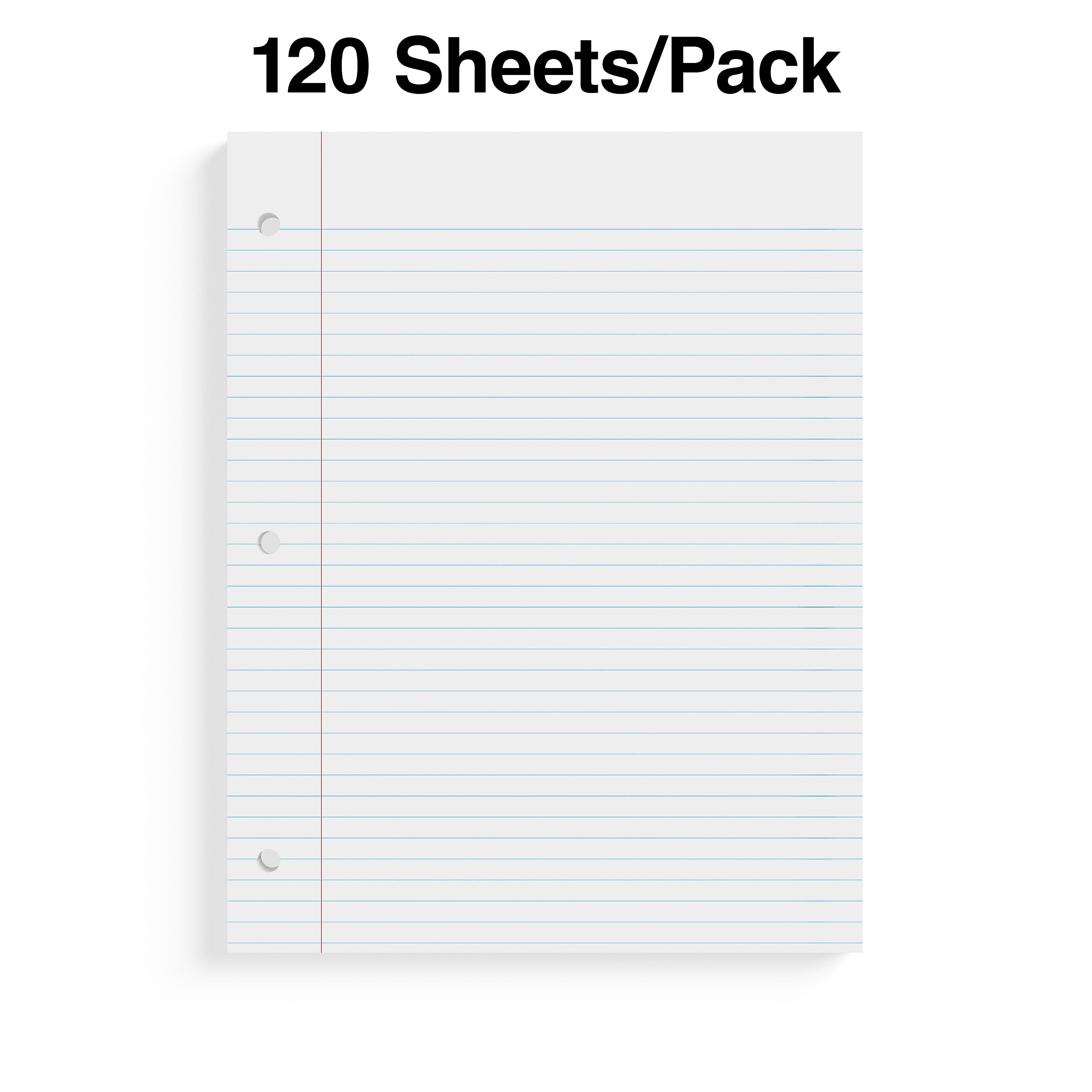 Staples® Wide Ruled Filler Paper, 8