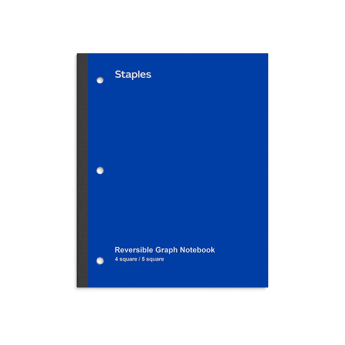 Staples Wireless 1-Subject Notebook, 8.5" x 11", Graph Ruled, 80 Sheets, Blue