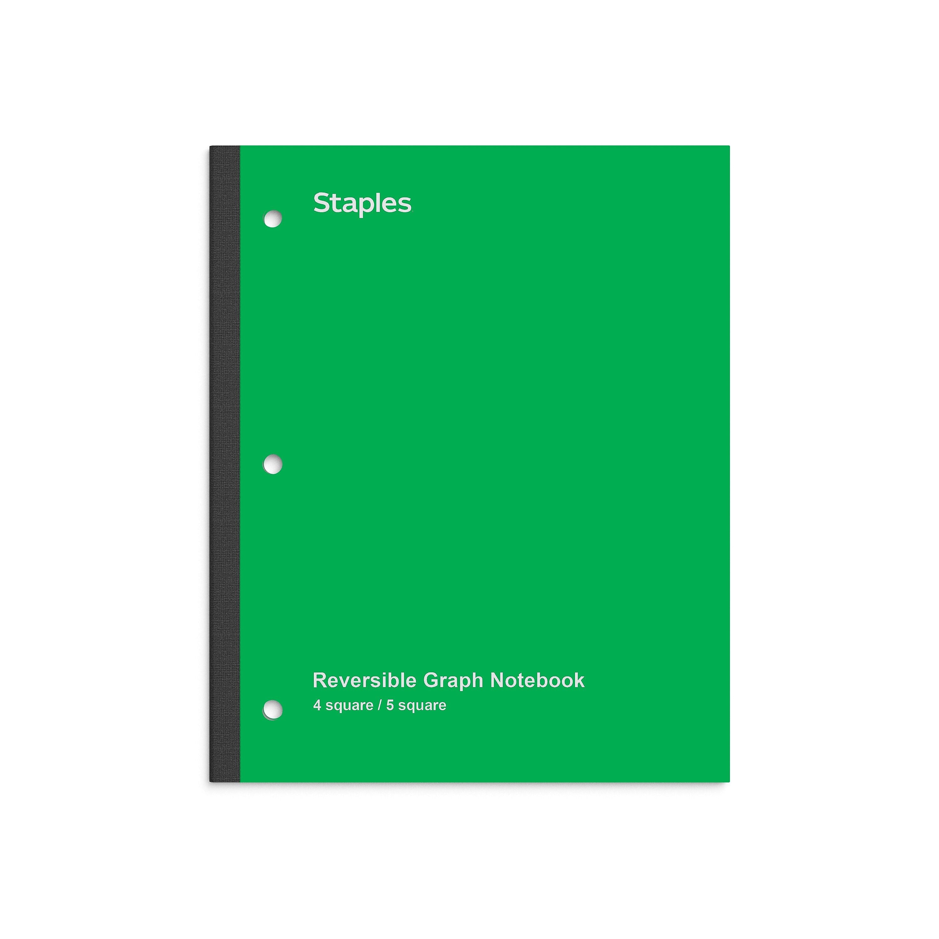 Staples Wireless 1-Subject Notebook, 8.5