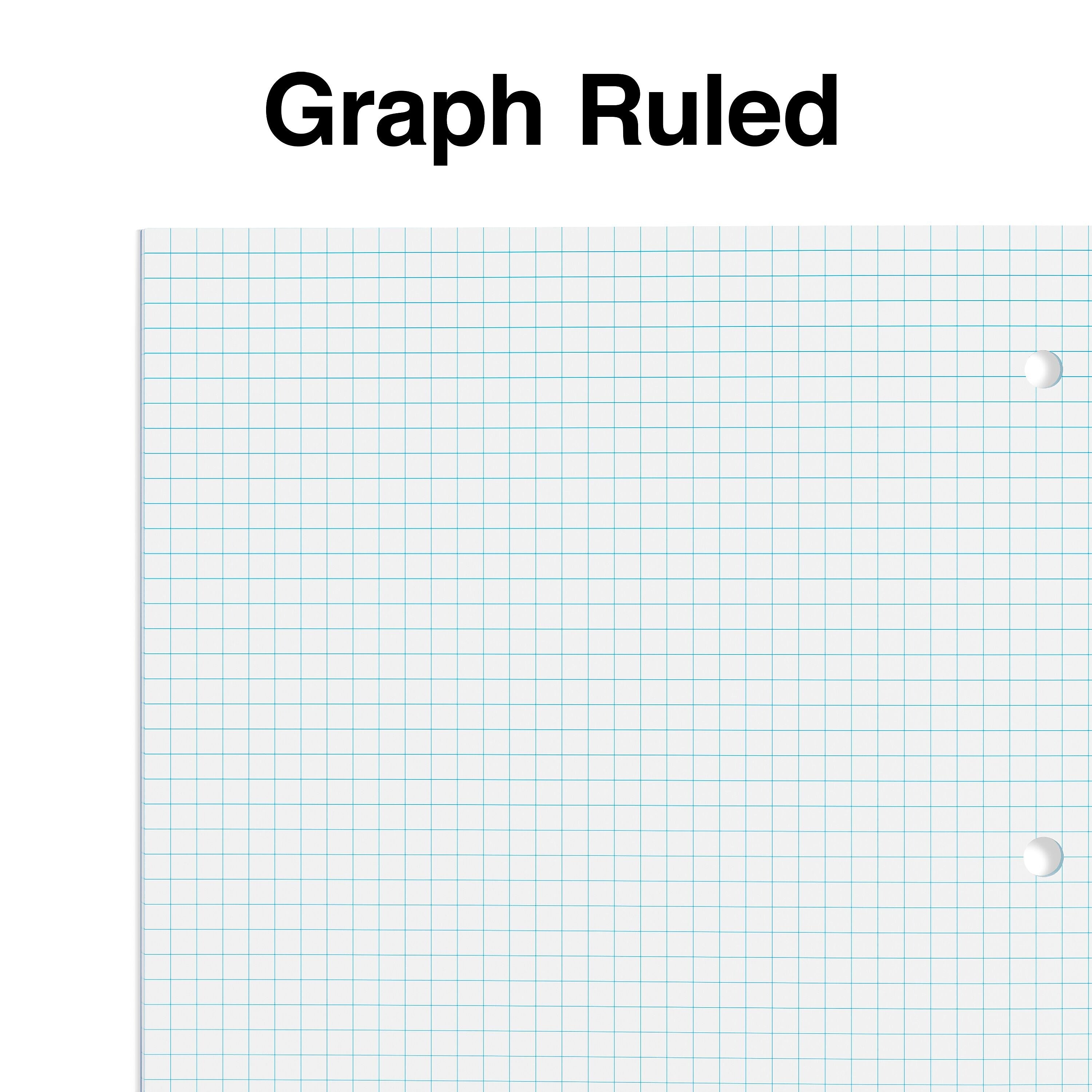 Staples Wireless 1-Subject Notebook, 8.5" x 11", Graph Ruled, 80 Sheets, Green