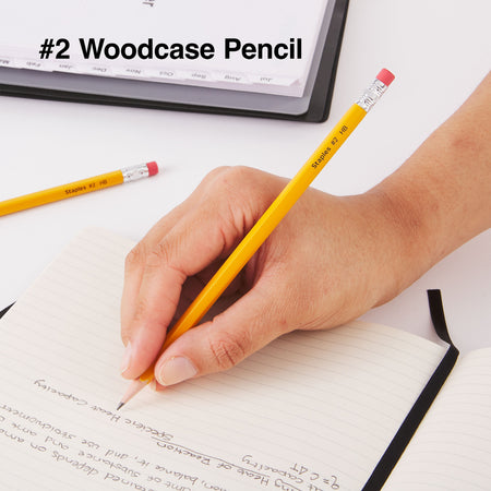 Staples® Wooden Pencil, 2.2mm, #2 Medium Lead, 8/Pack