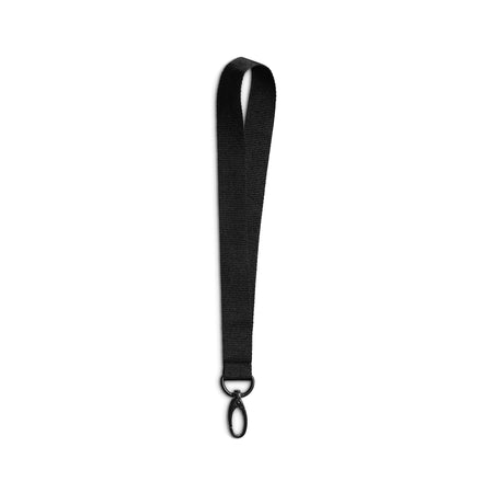 Staples Wrist Lanyard, 9" Length, Nylon, Black