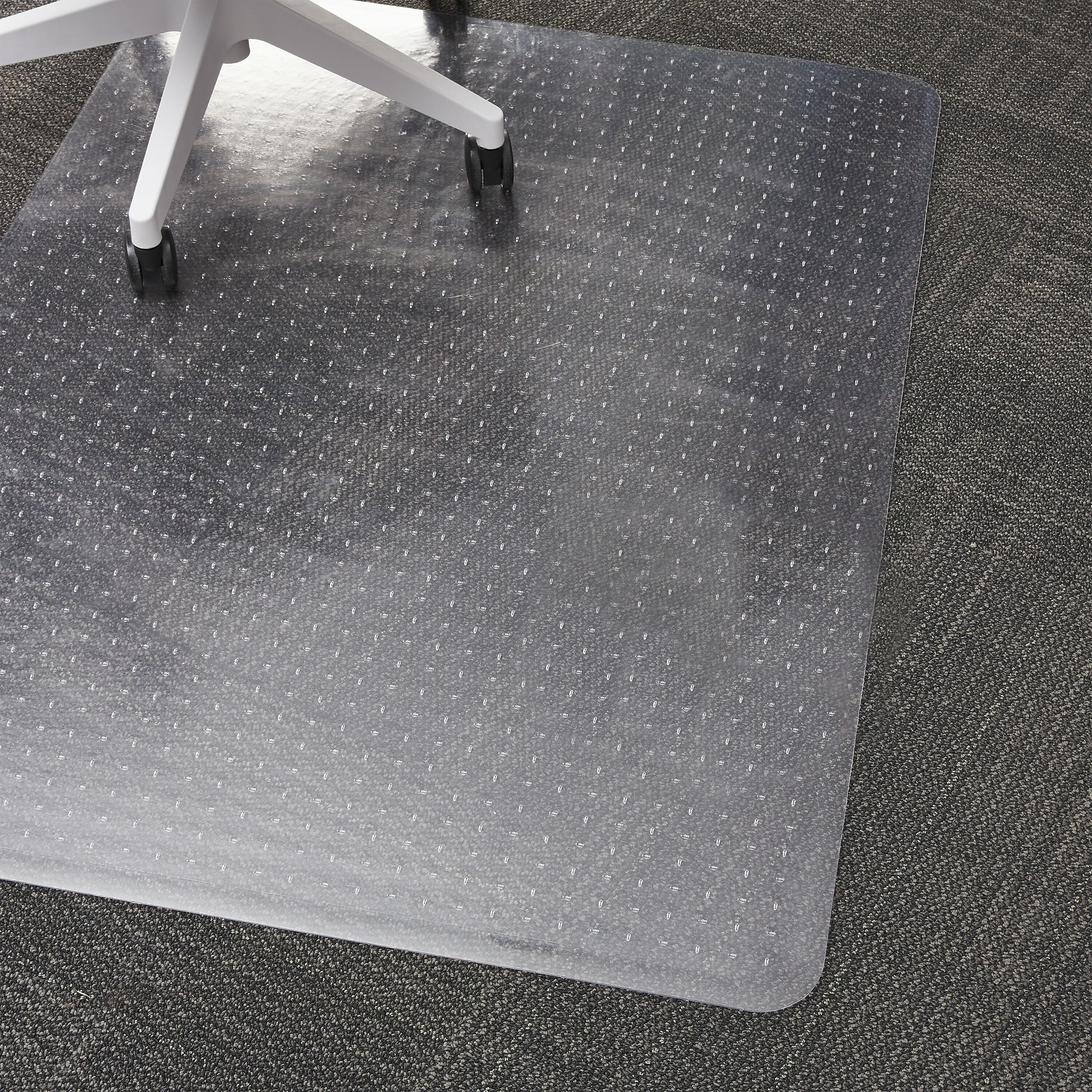 Staples®Carpet Chair Mat with Lip, 36
