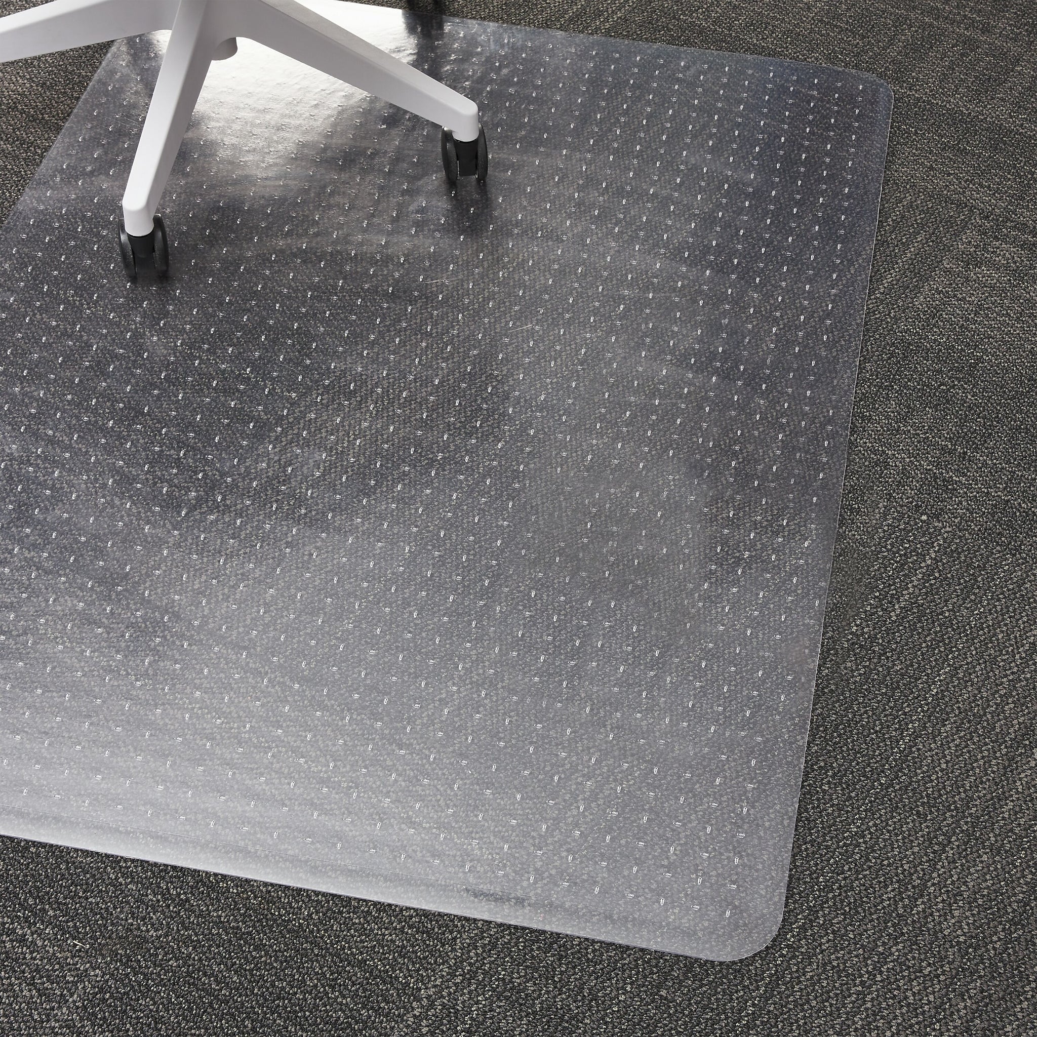 Staples®Carpet Chair Mat with Lip, 36
