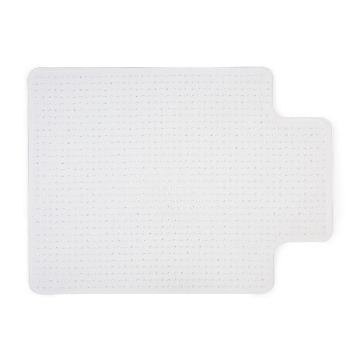 Staples®Carpet Chair Mat with Lip, 36" x 48'', Low-Pile, Clear