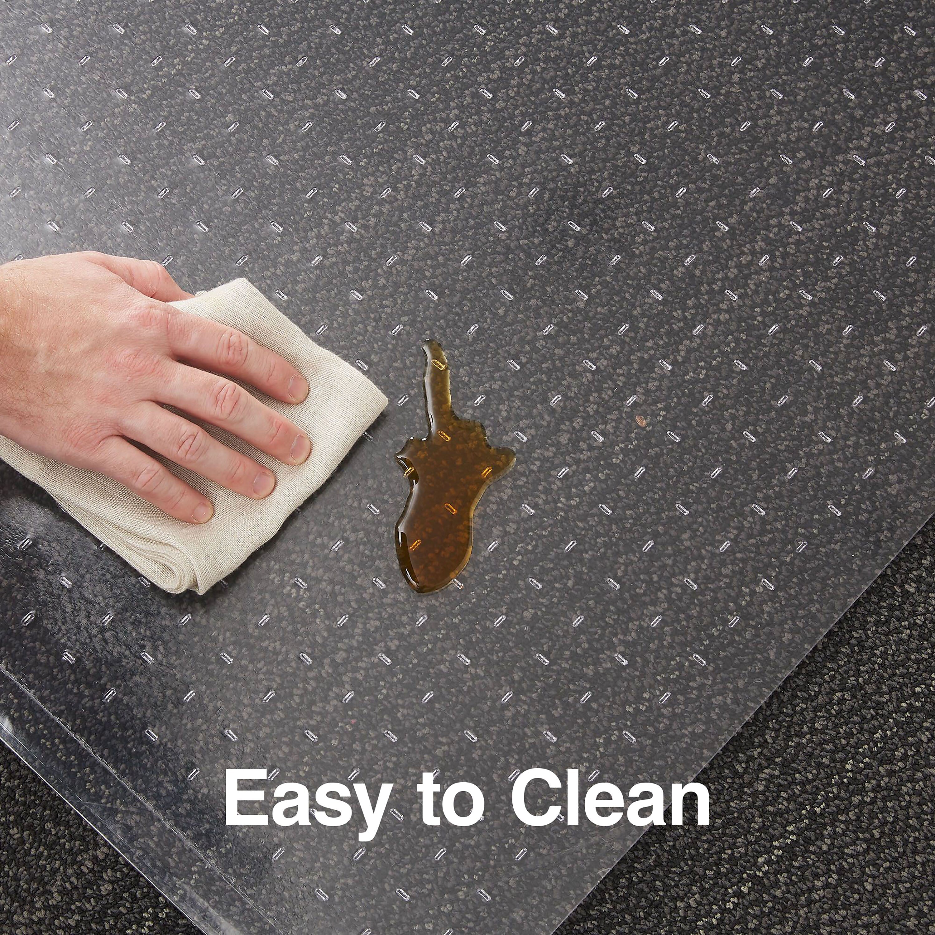 Staples®Carpet Chair Mat with Lip, 36