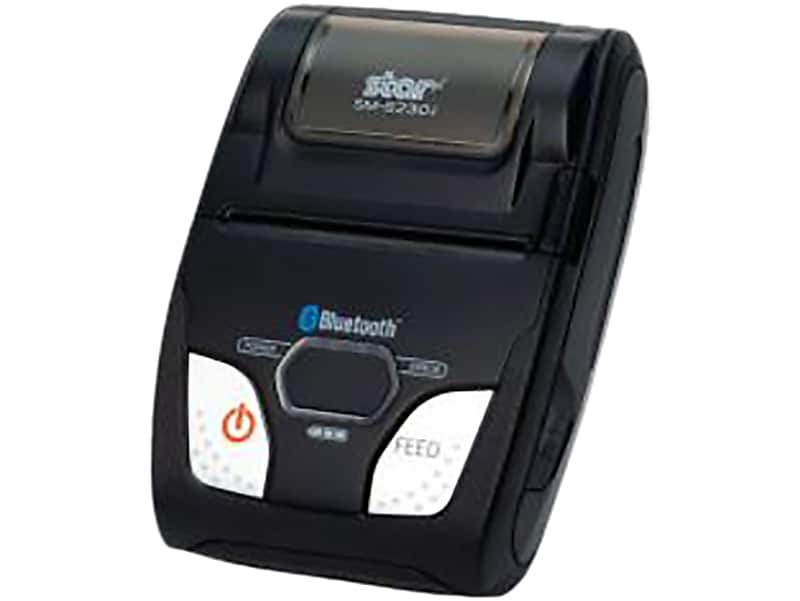 Star Micronics 39632110 SM-S230i Direct Thermal Printer, USB/ Bluetooth, Black